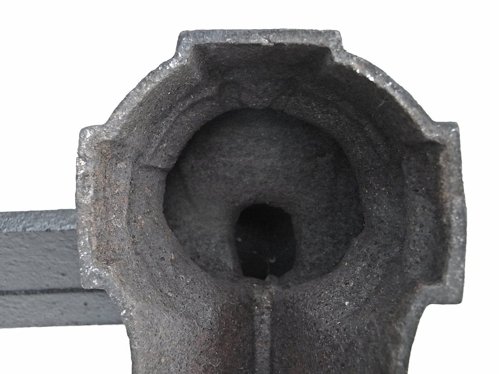 Cast Iron Trident Fireplace With Female Head, 1950s, Set Of 2 photo buy