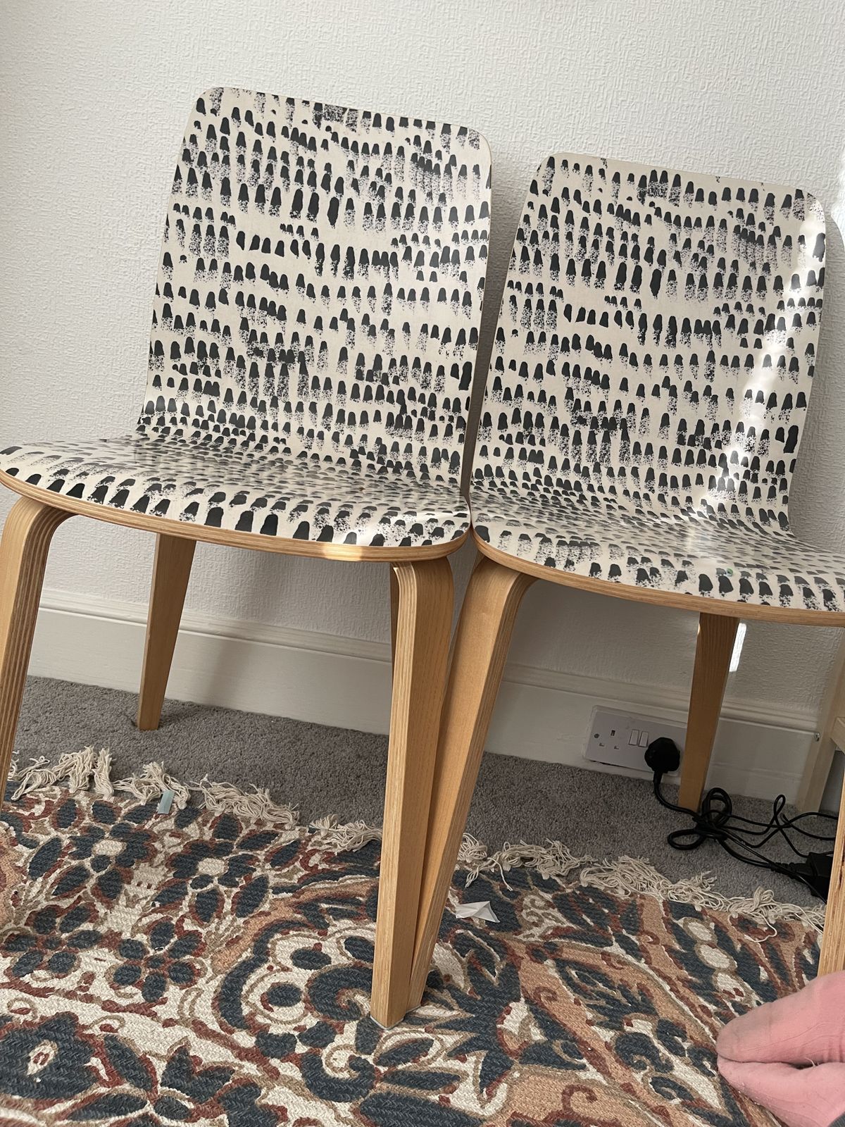 4 X Anthropologie Tamsin Dining Chairs photo Furniture