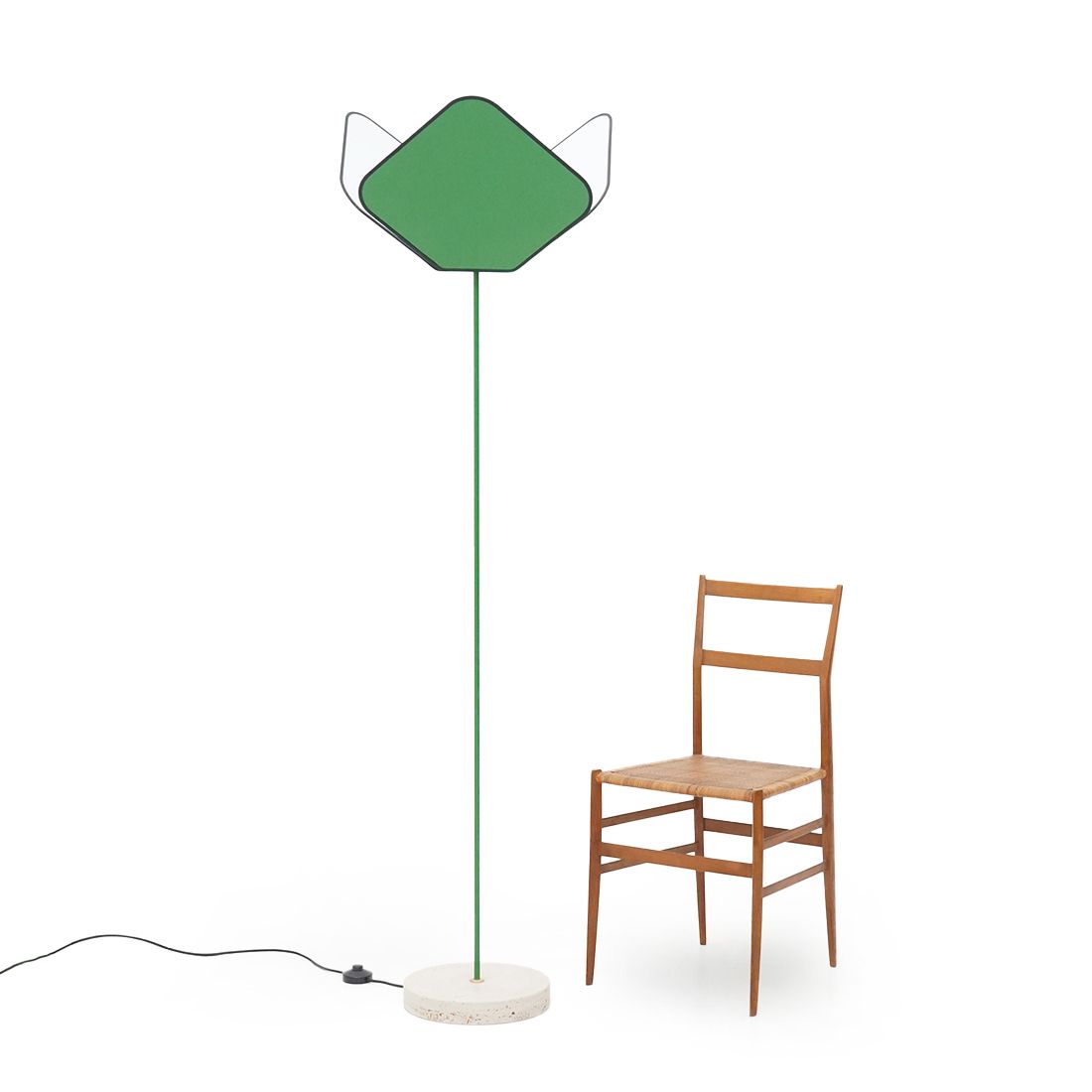photo buy “Trifoglio” Floor Lamp By Piero De Longhi For Ibis   2 Available