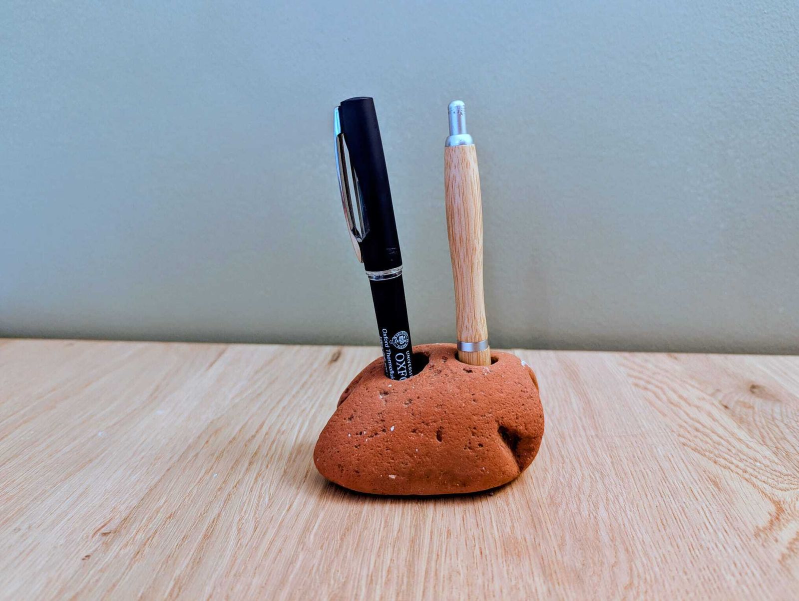 Victorian Edinburgh Scotland Sea Brick Pen Holder