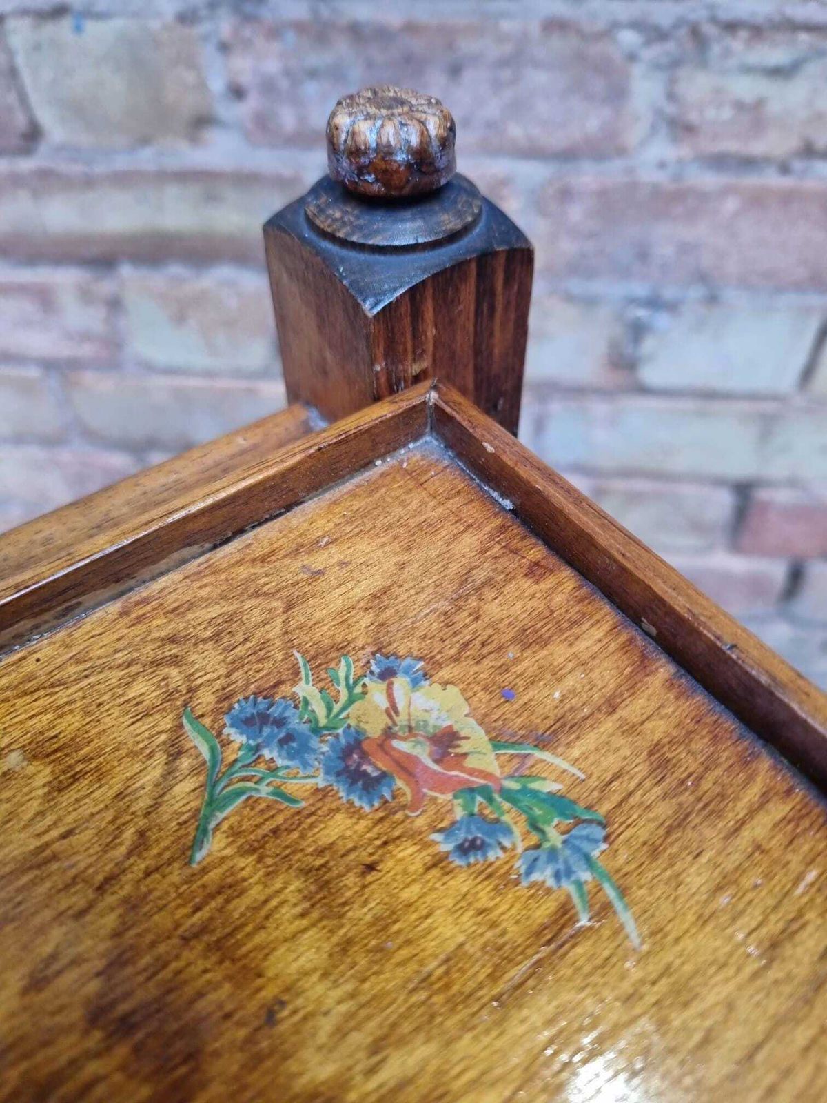 photo for sale Antique Wooden Tea Trolley / Serving Trolley / Removable Tray / C1920 / Free Delivery