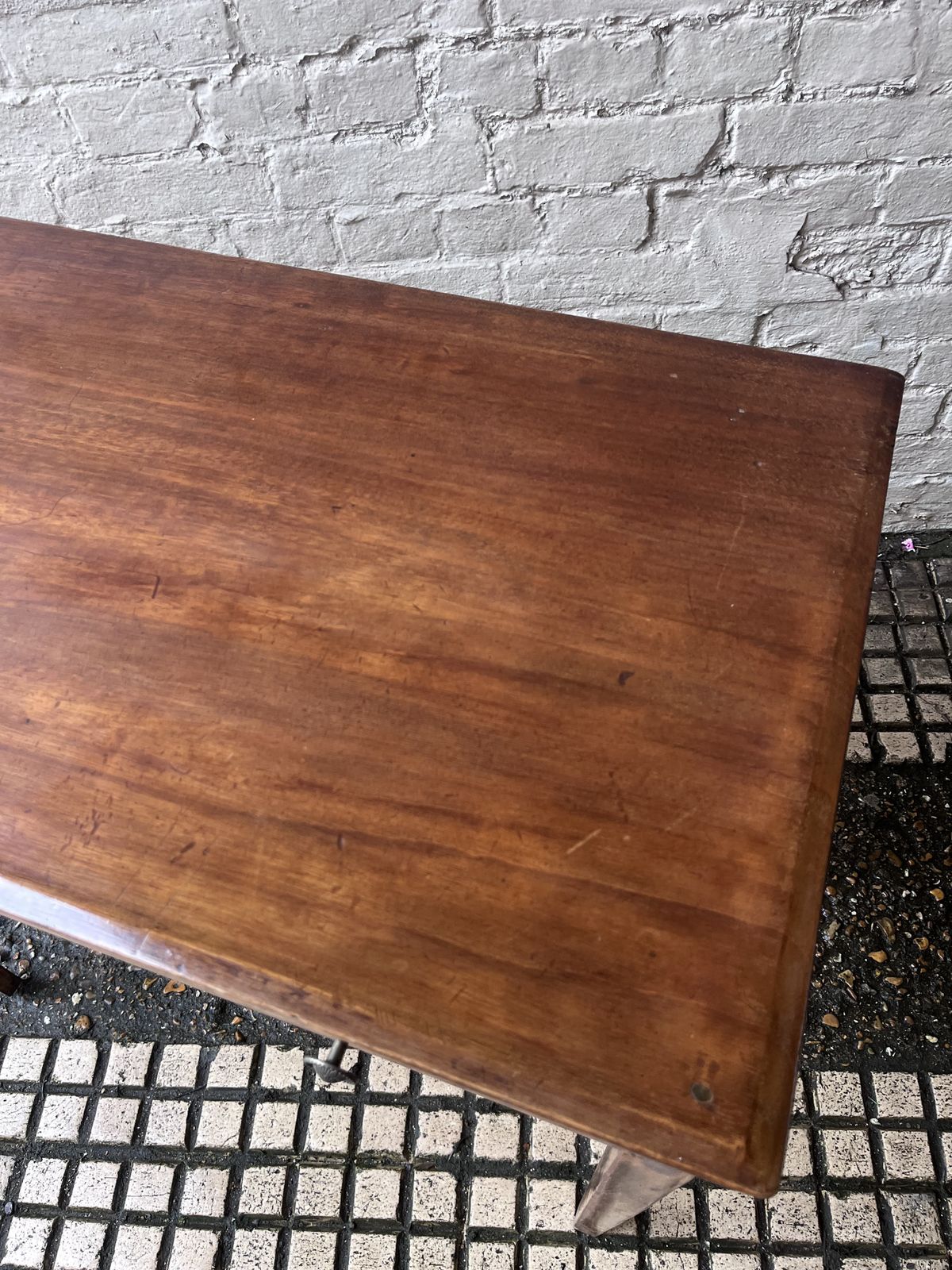 Antique George III Mahogany Side Table photo for sale