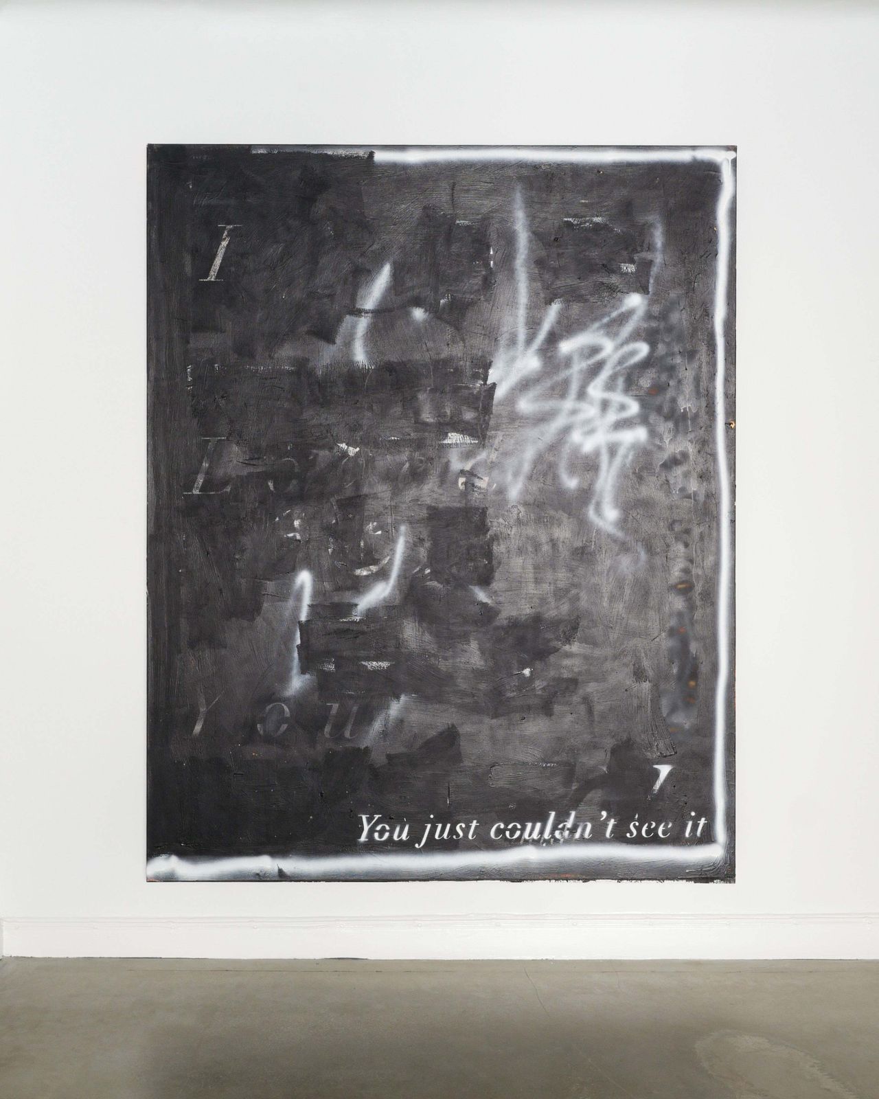 British Contemporary Abstract Art Painting By Richie Culver "I Loved You", 2020