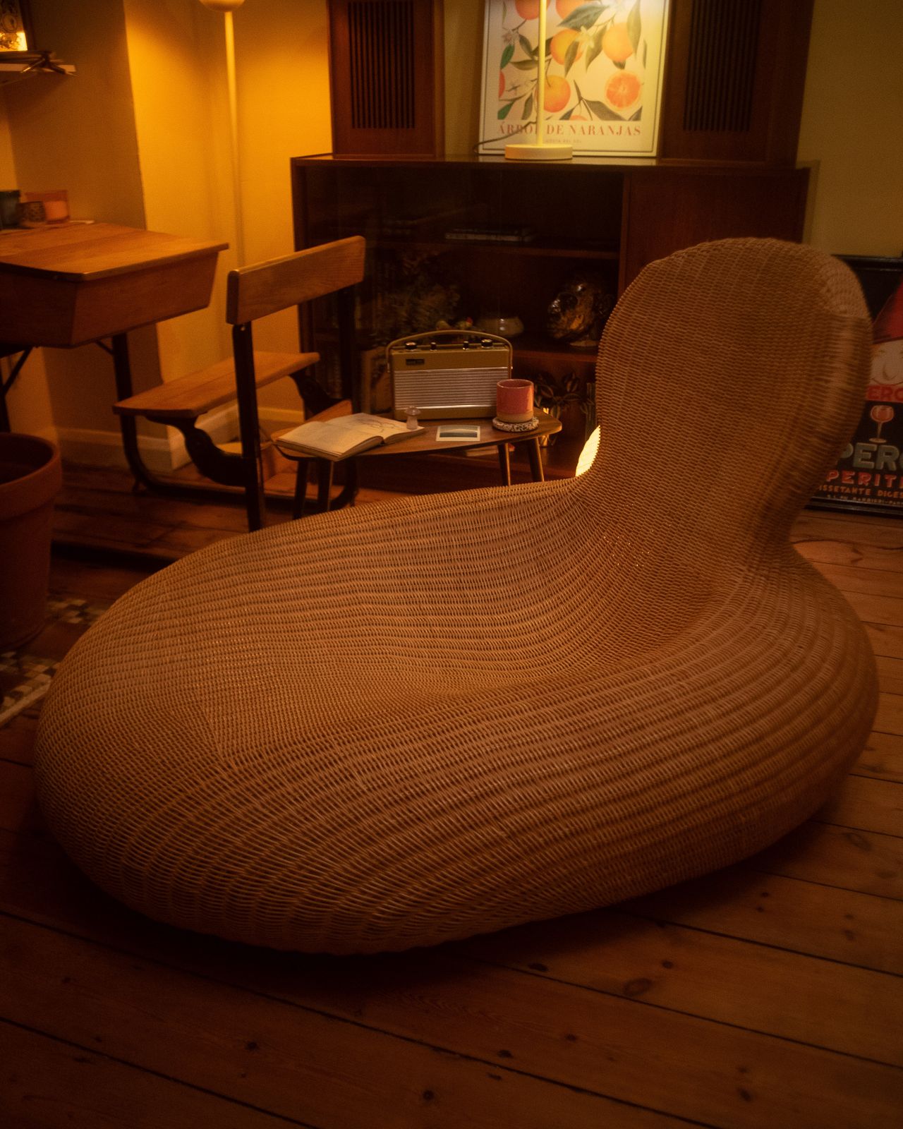 Ikea "Storvik" Rattan Lounge Chair, Carl öjerstam photo buy