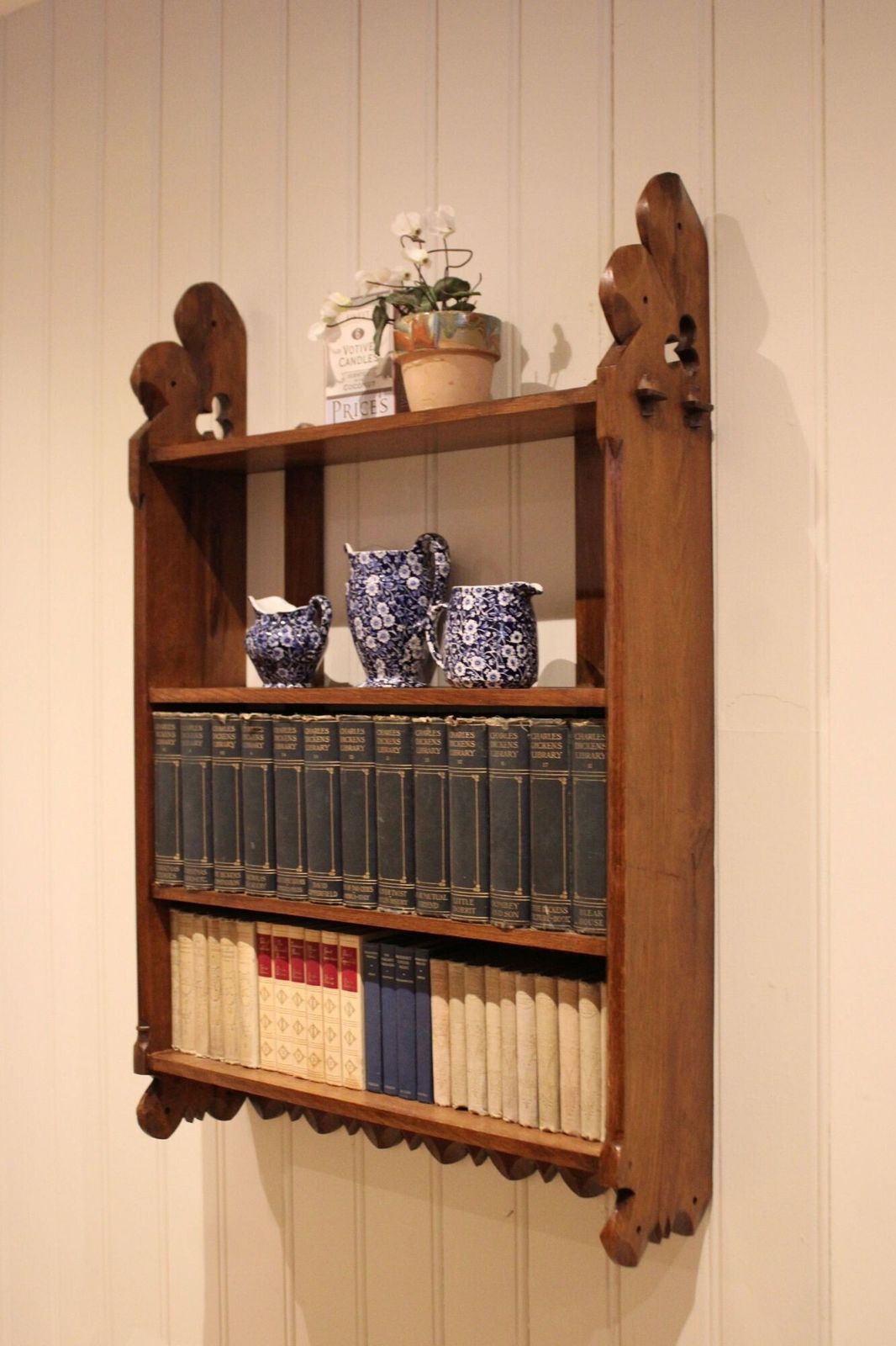 Victorian Oak Wall Shelves photo 295.0