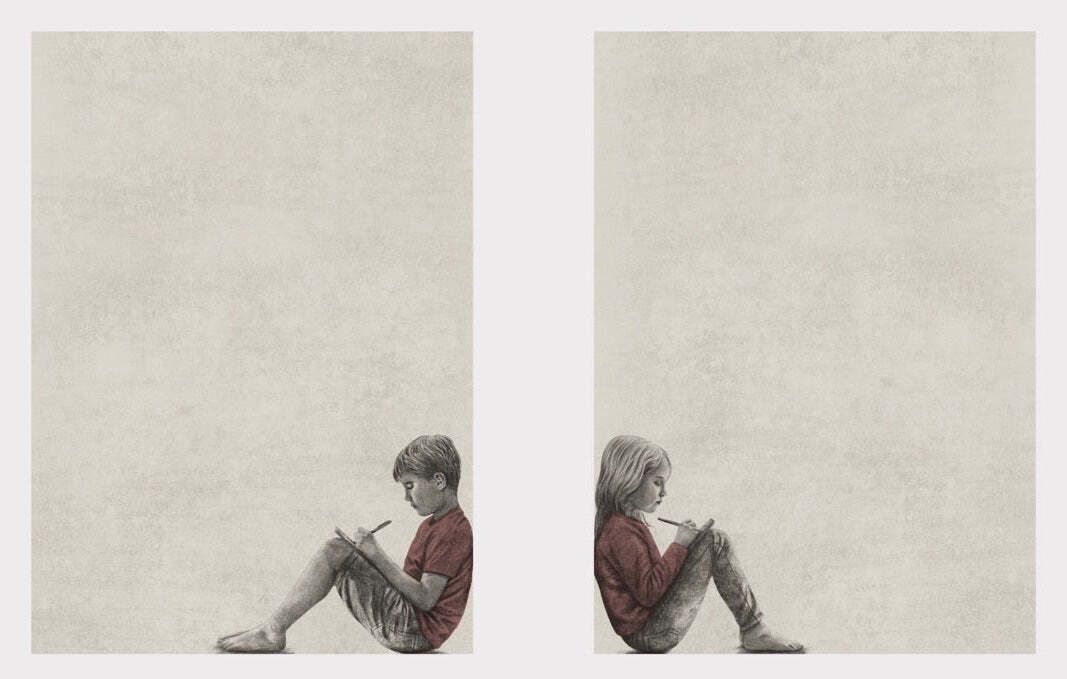Andrew Scott, Love Letters Diptych, 2026