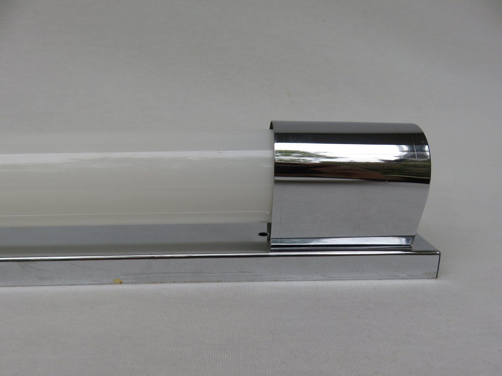 photo for sale Art Deco Chrome Plated Wall Sconces, Set Of 2