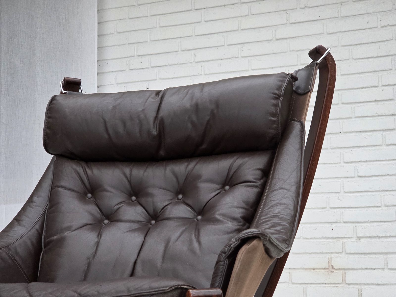 1690.0 Ca. Jaren 1970, Noors Design Door Sigurd Ressel, Lounge Chair Model "Falcon". photo