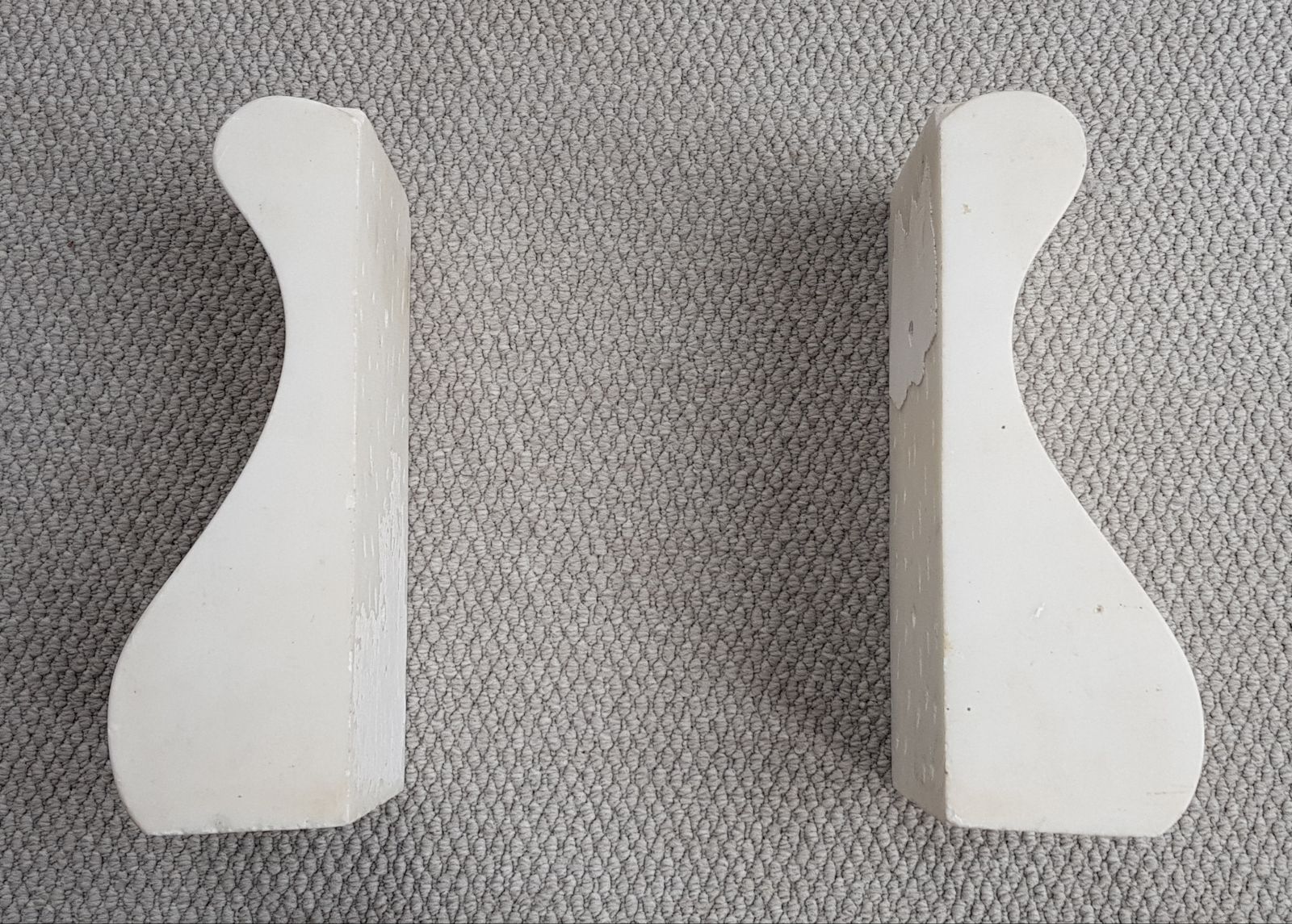 Pair Of Antique Early 19th Century Marble Corbels, Architectural Elements photo furniture