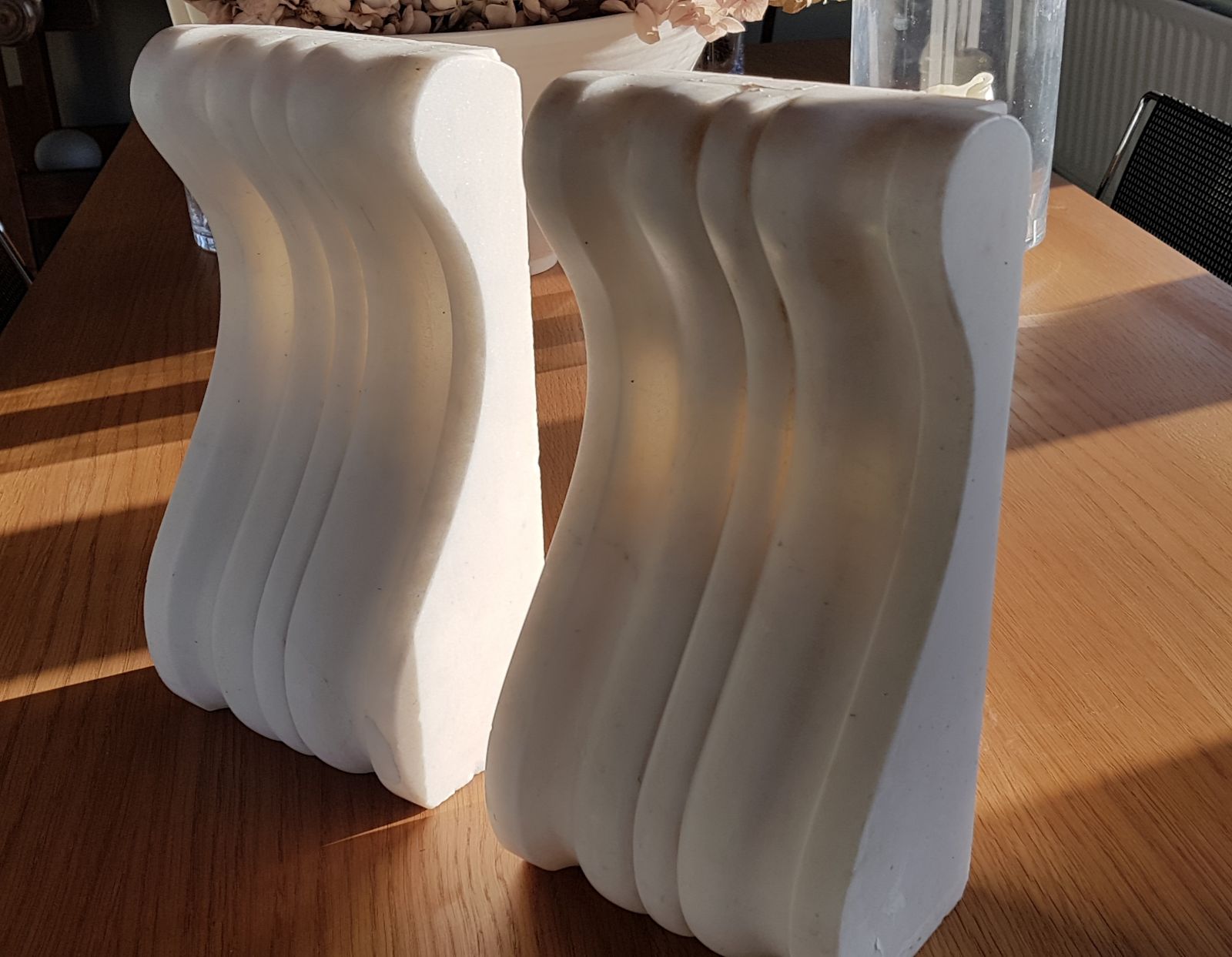 Pair Of Antique Early 19th Century Marble Corbels, Architectural Elements photo buy
