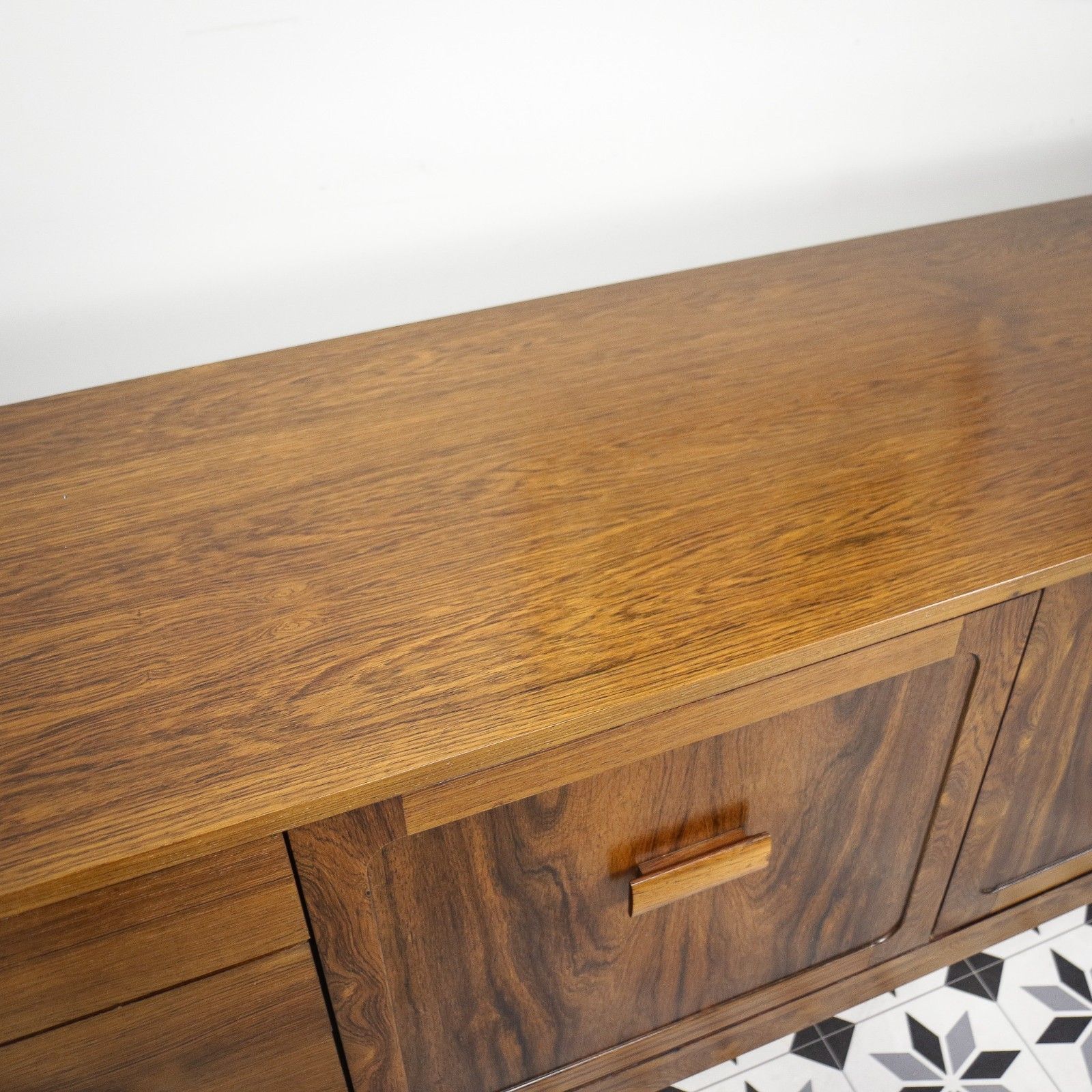 photo for sale Rosewood Sideboard 1960s Mid Century With Cocktail Drinks Cabinet