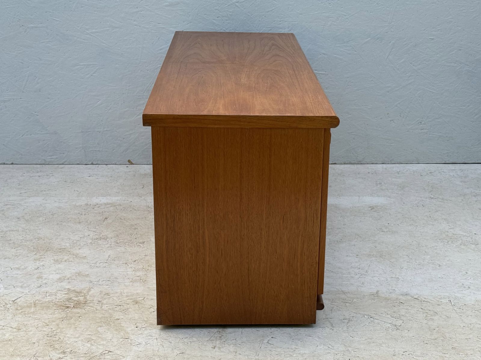 360.0 Small Mid Century Teak, Plinth Based Sideboard photo