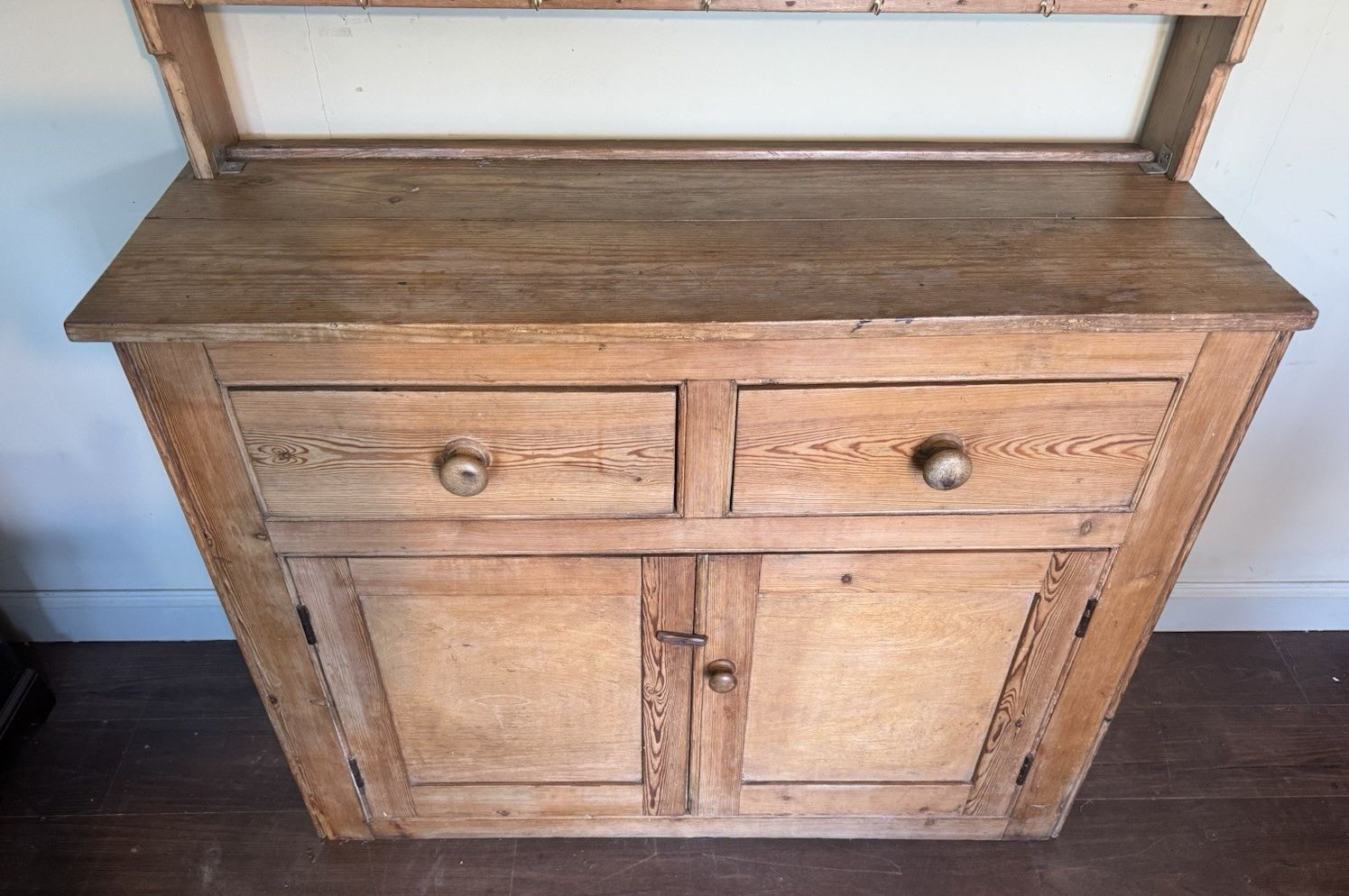 Victorian Country Pine Dresser. 19th Century photo Furniture