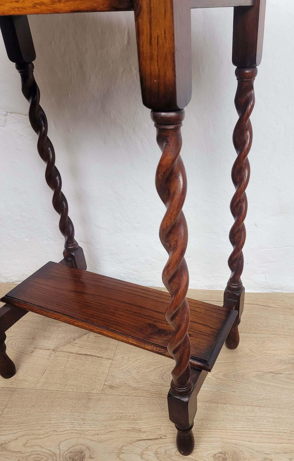 Victorian Occasional Table Barley Twist Country English 19thc photo buy