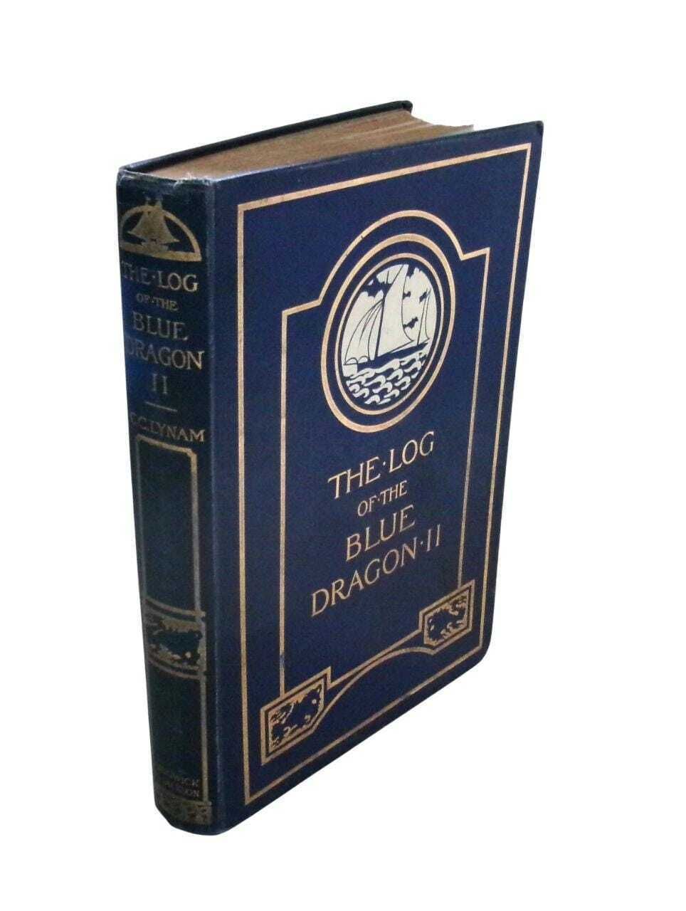 1911 Yachting Travelogue Log Of The Blue Dragon II, Orkney & Shetland, First Edition, Antique Travel photo furniture