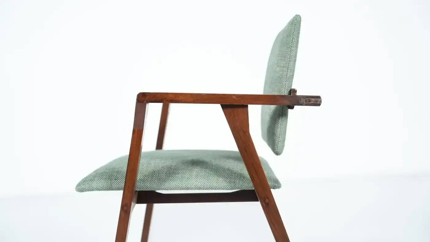 photo furniture Set Of 8 ” Luisa” Chair By Franco Albini, Italy, C.1955
