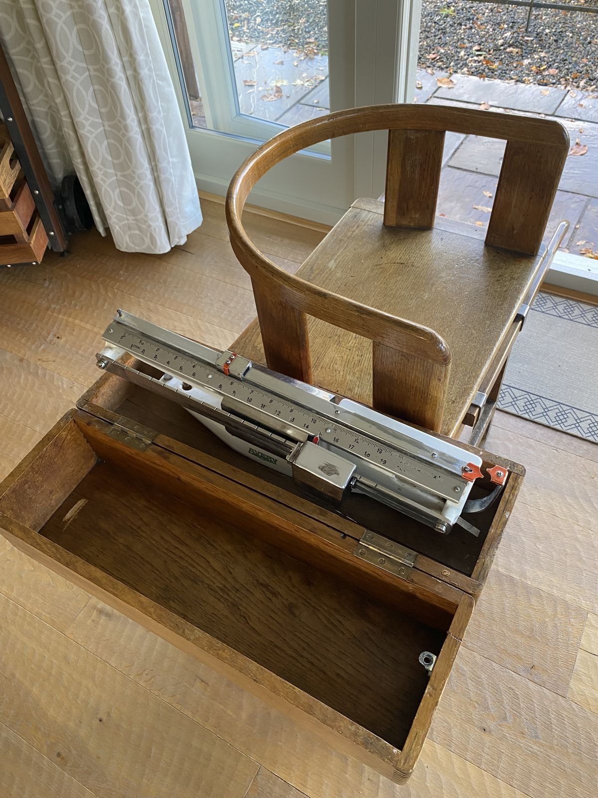 Vintage Jockey Scales photo vinterior