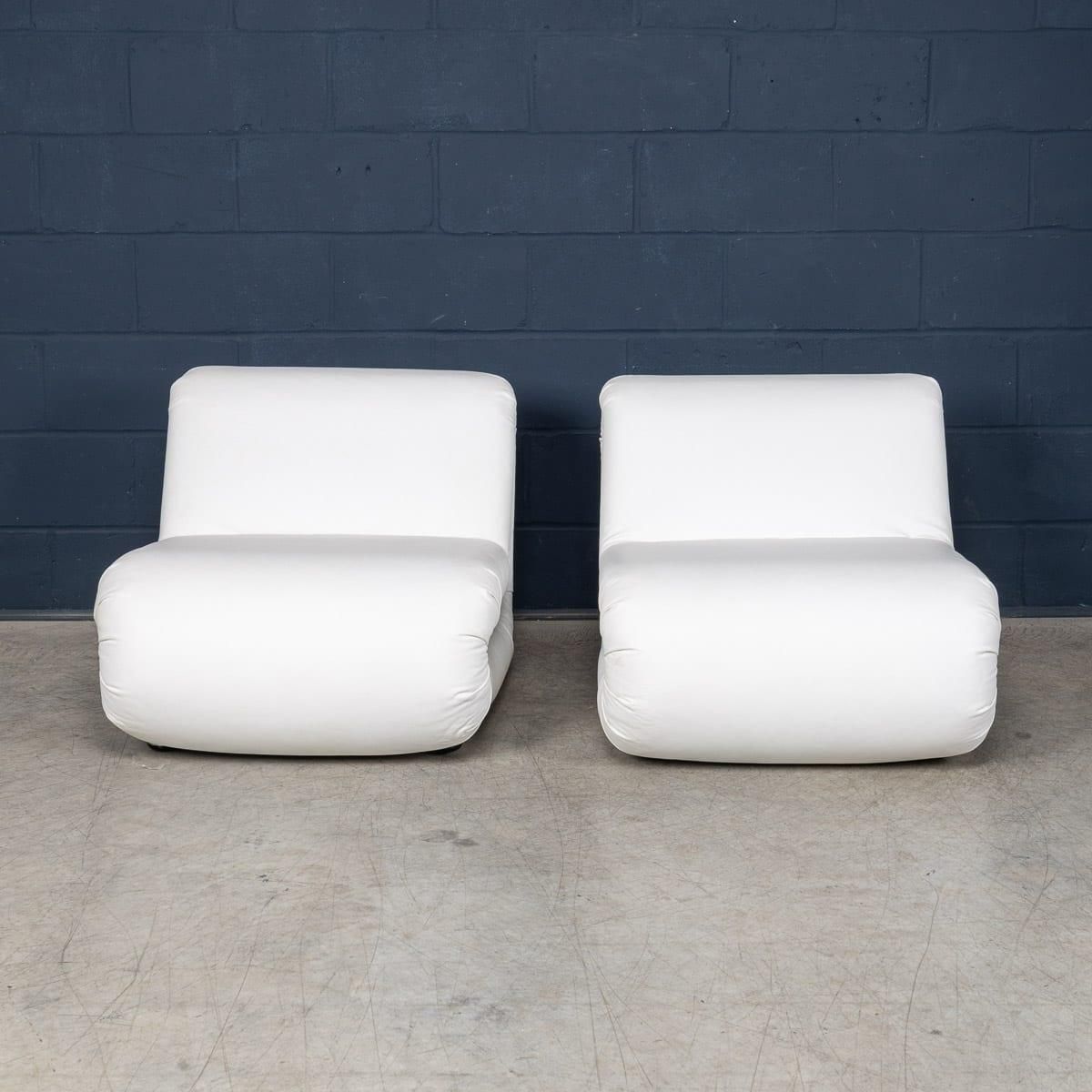 20thc Italian Pair Of "Boomerang" Lounge Chairs By Rodolfo Bonetto For B Line photo for sale