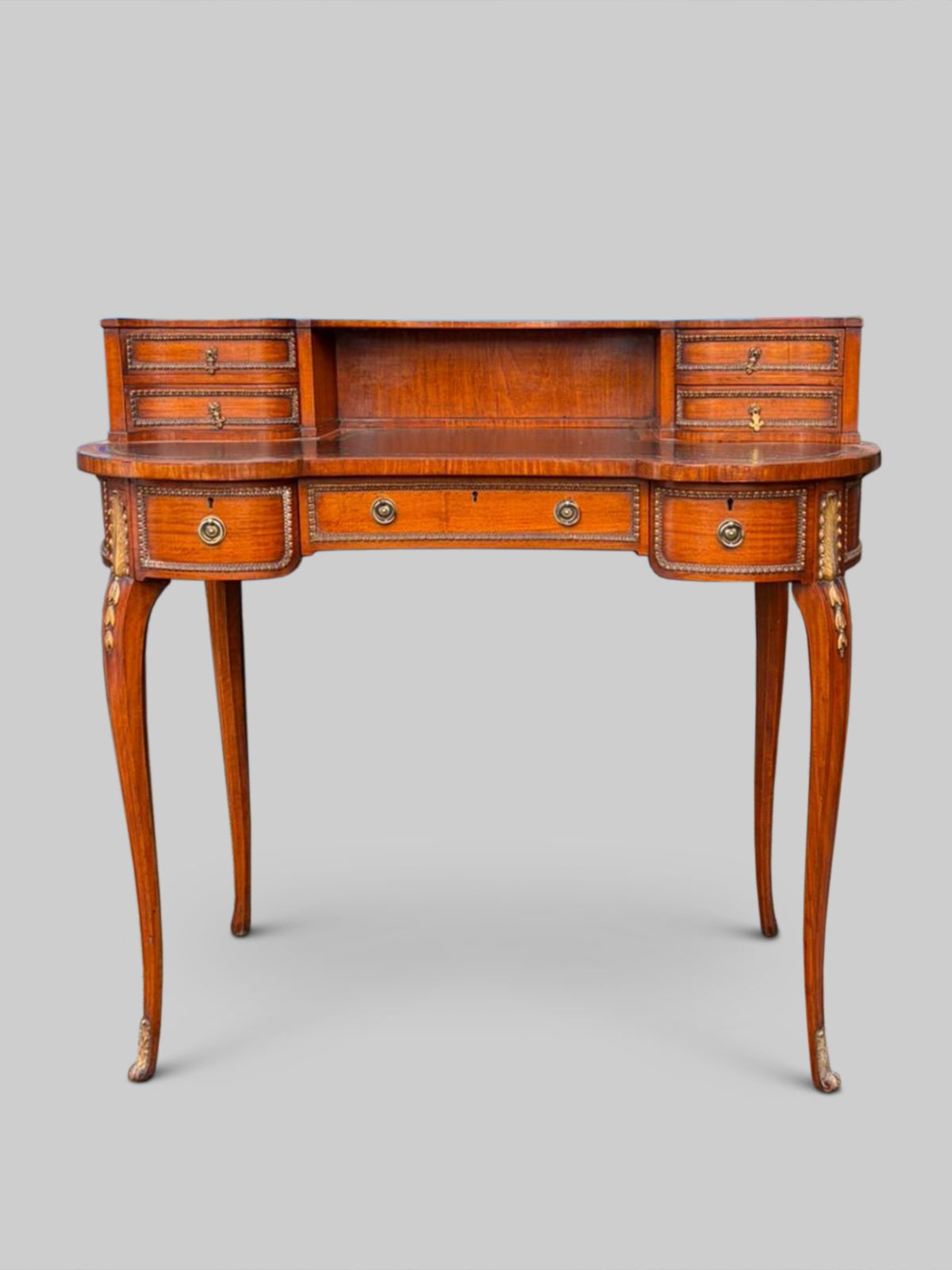 19th Century Satinwood Bonheur Du Jour