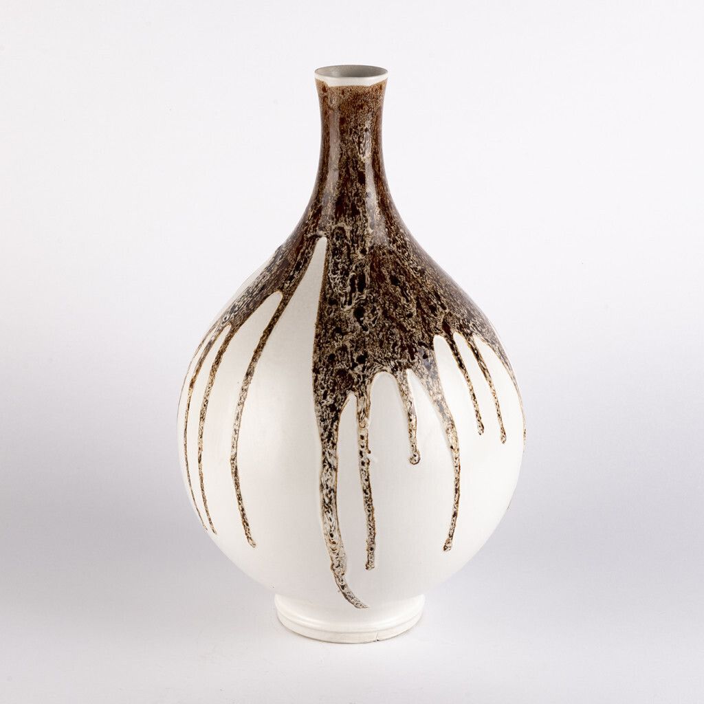 Ditmar Urbach Ceramic Vase, 1930s photo for sale