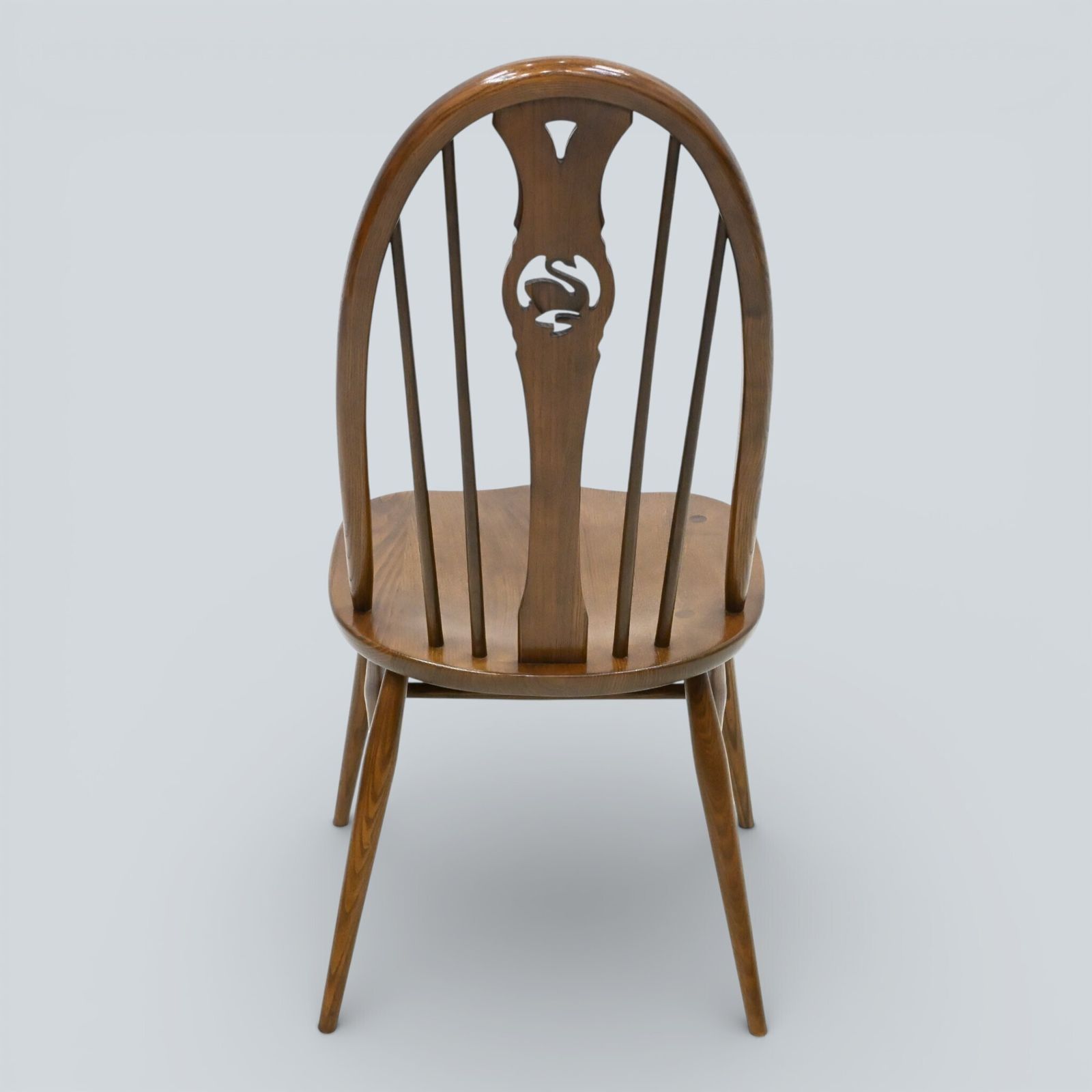 photo furniture 4 Ercol Windsor Swan Bow Back Dining Chairs Golden Dawn Exc Free Uk Delivery*