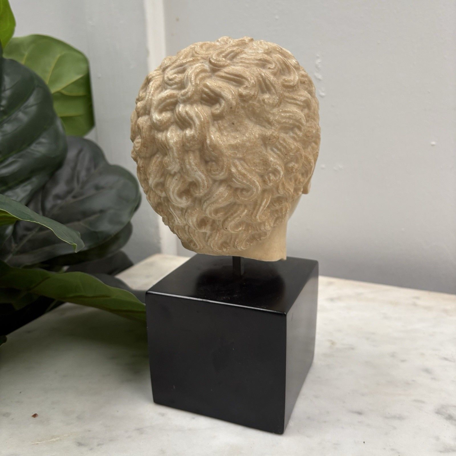 Rare Brooklyn Museum / Mma Marble Bust Statue Of A Hellenistic Young Youth photo vinterior
