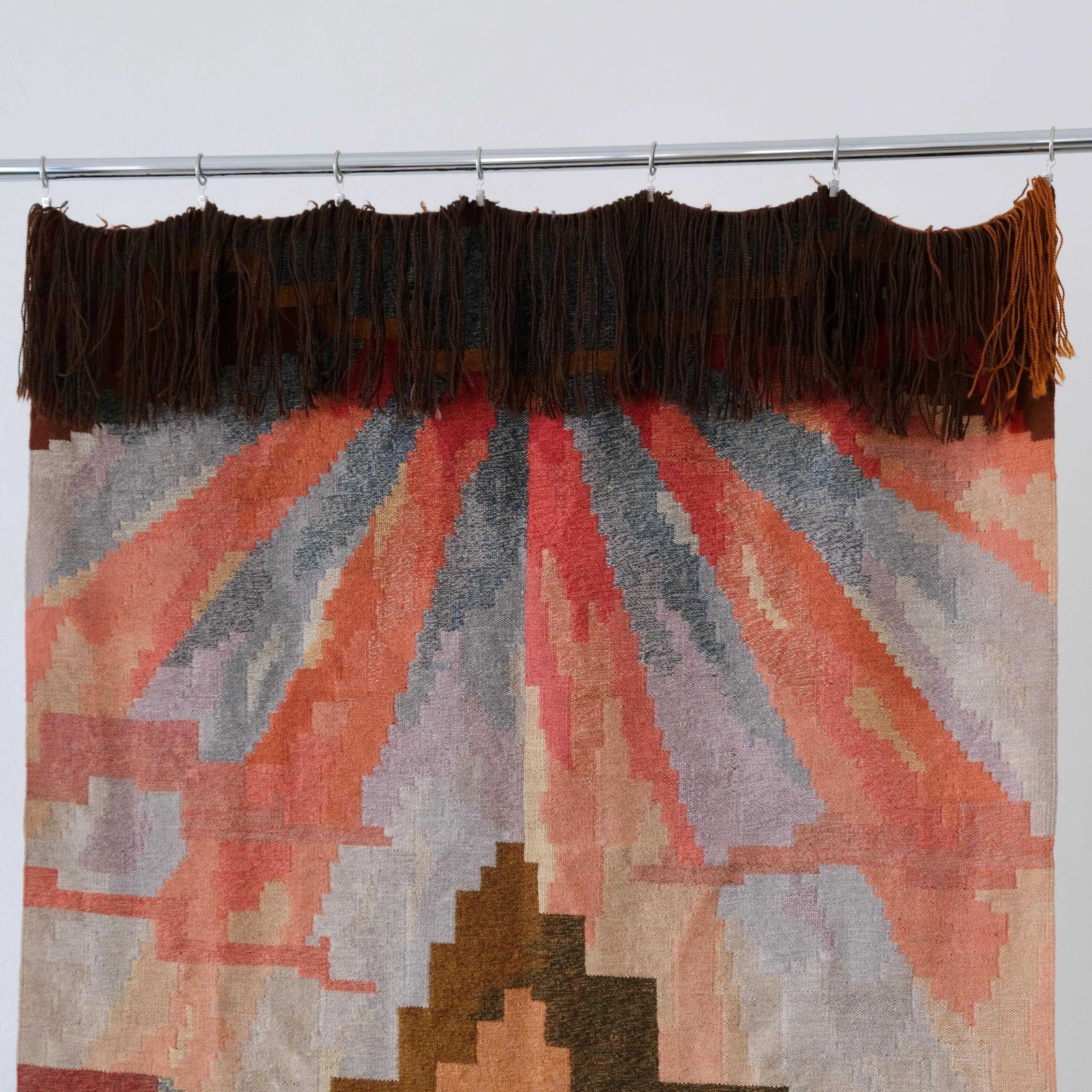 Art Deco Wool Wall Tapestry By Carl Edvin Svensson | Sweden | 1930s photo for sale