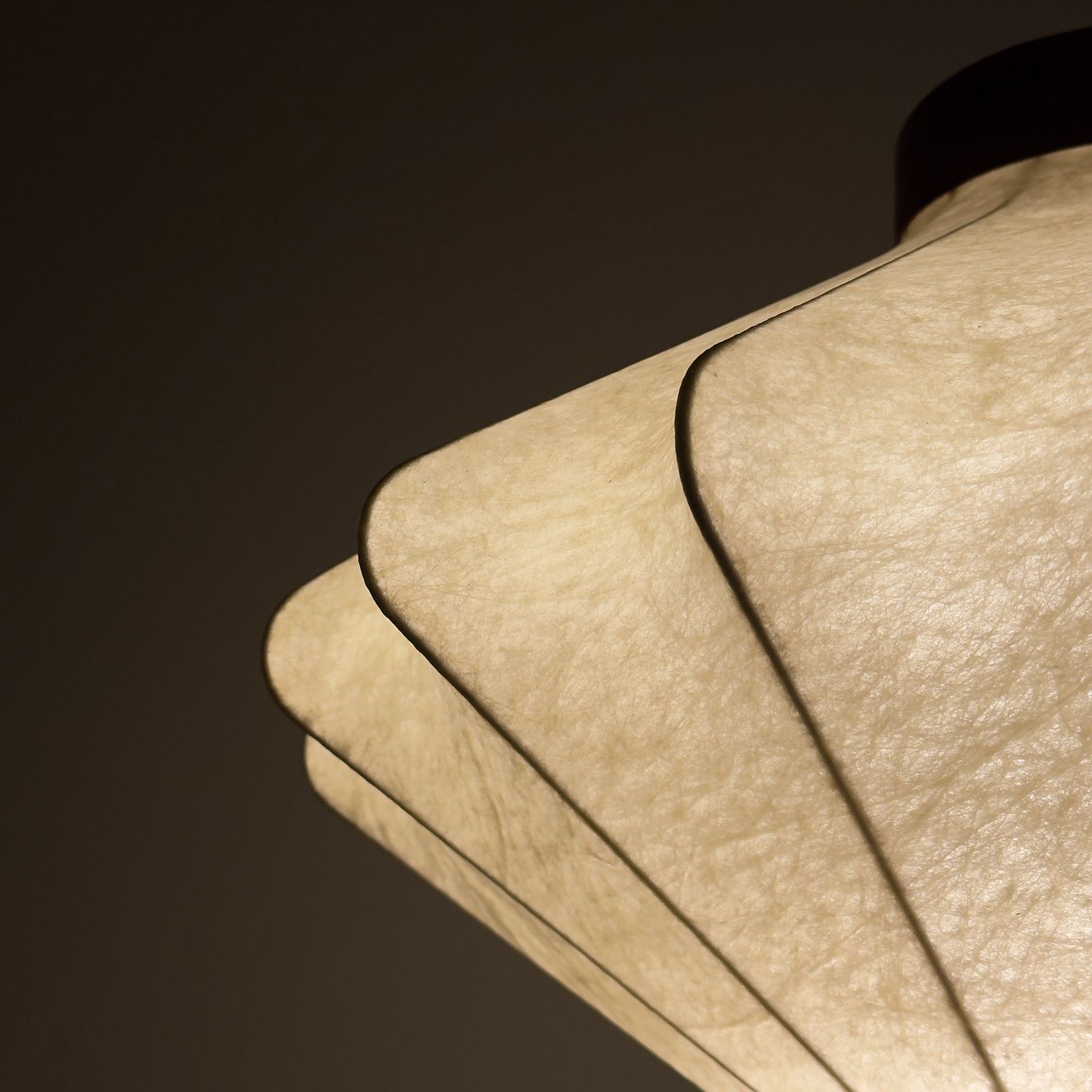 photo for sale Mid Century Cocoon Pendant Lamp, Achille Castiglioni, Italy 1960s