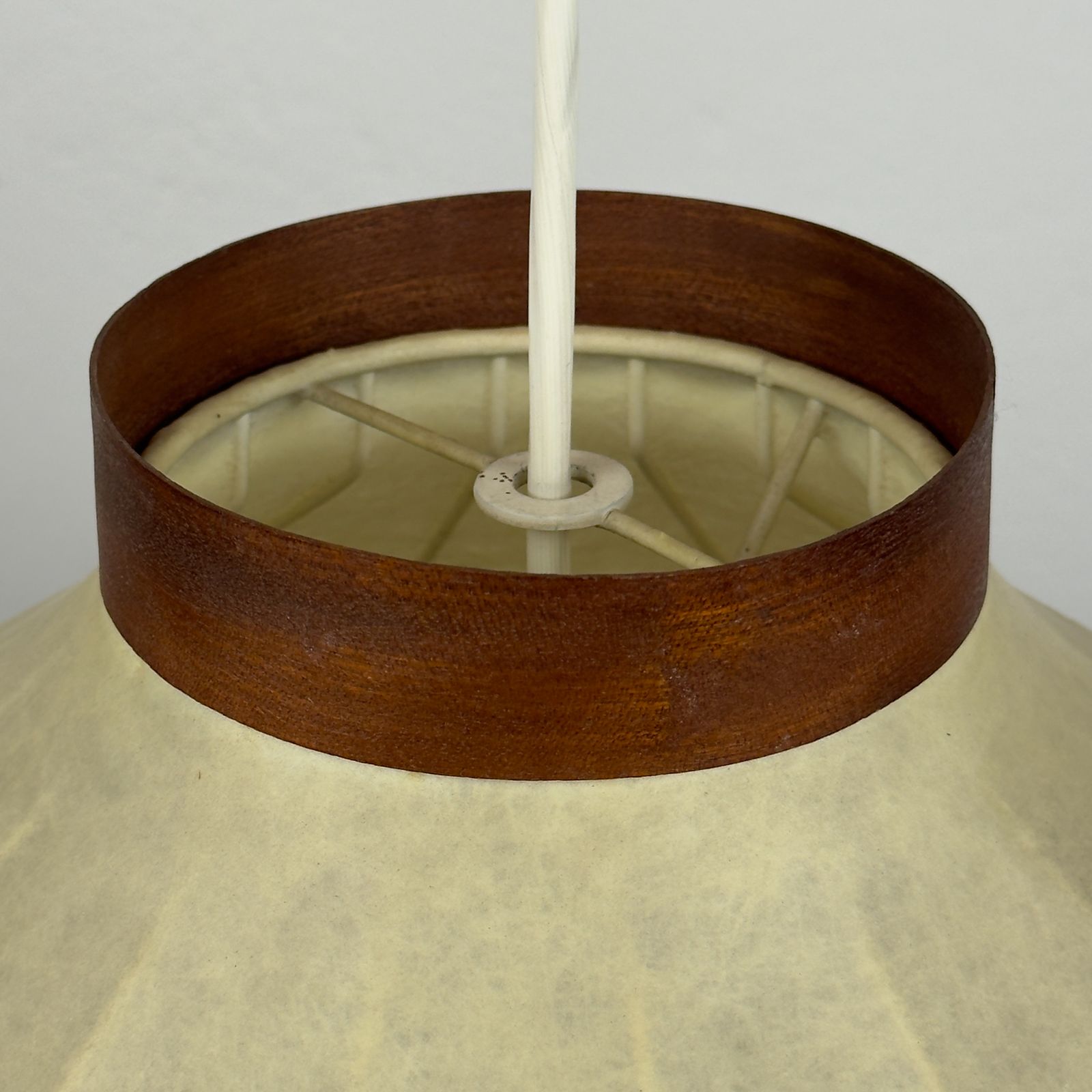 photo vinterior Mid Century Cocoon Pendant Lamp, Achille Castiglioni, Italy 1960s