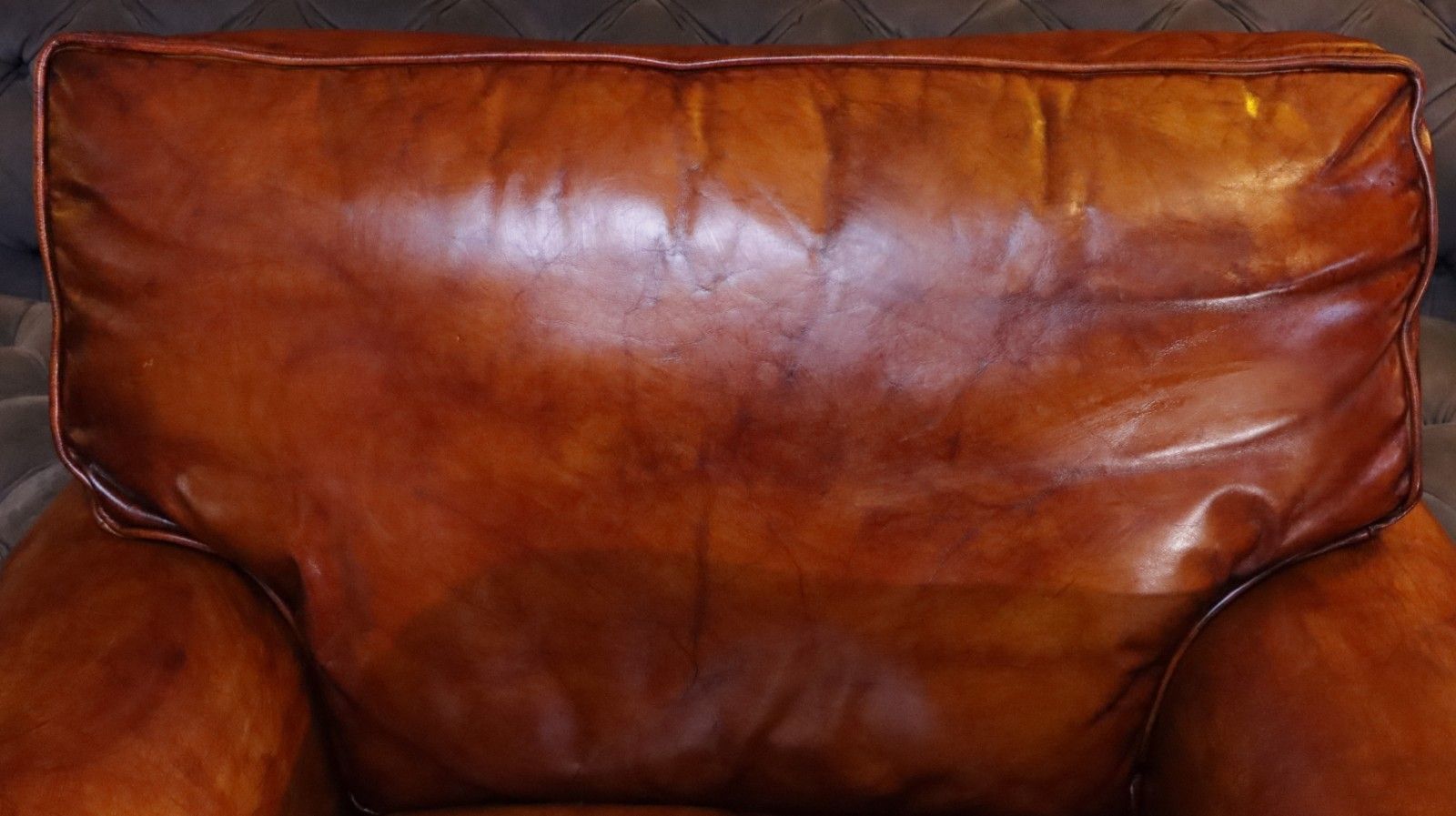 Furniture Stunning Timothy Oulton Balmoral Cigar Club Leather Armchair Antique Whisky 🚚🚚 photo