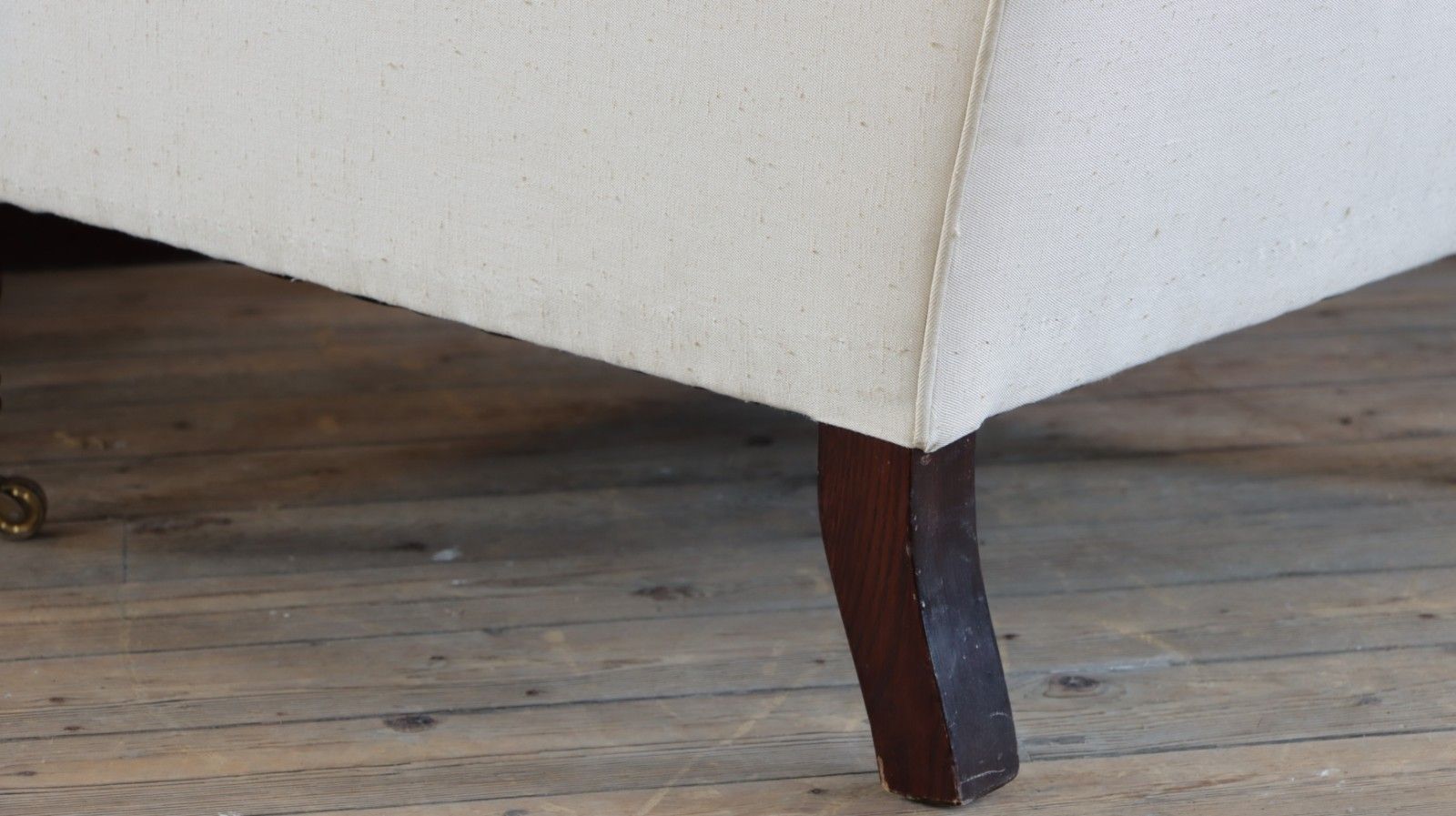 Furniture Stunning George Smith Dahl Chair Armchair With Seat Cushion Sand Linen Del 🚚 photo