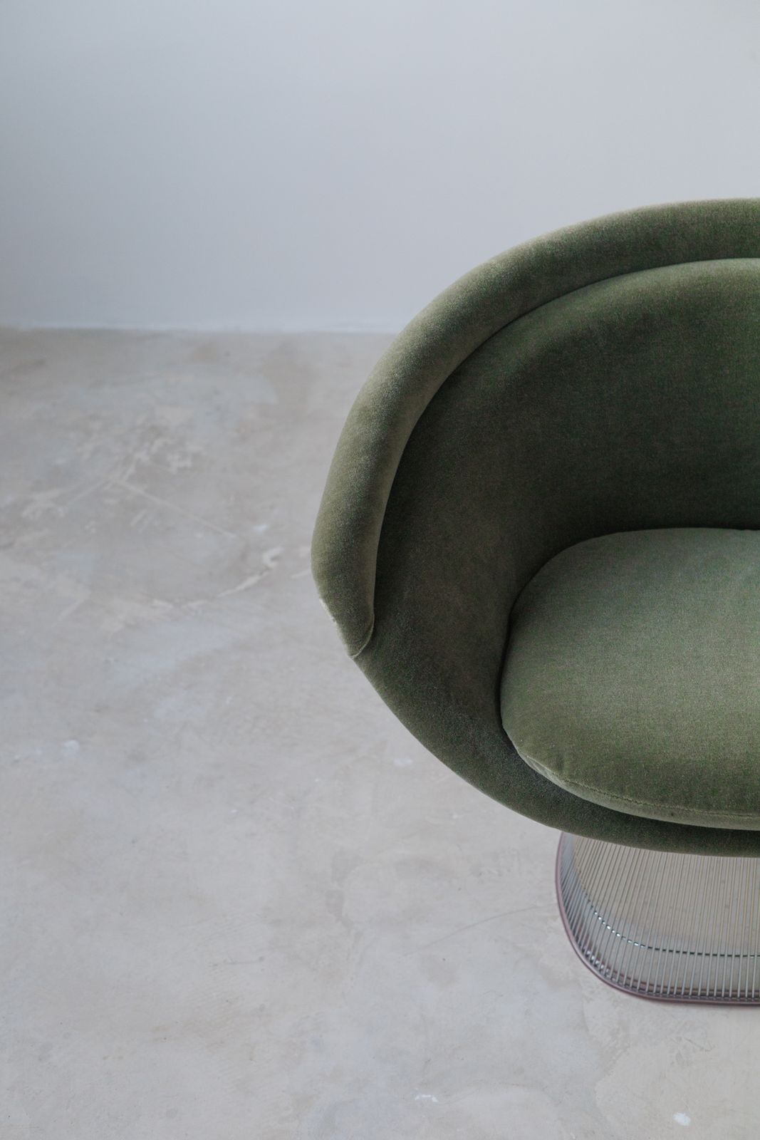 Set Of 2 Platner Lounge Chairs By Warren Platner For Knoll photo Furniture
