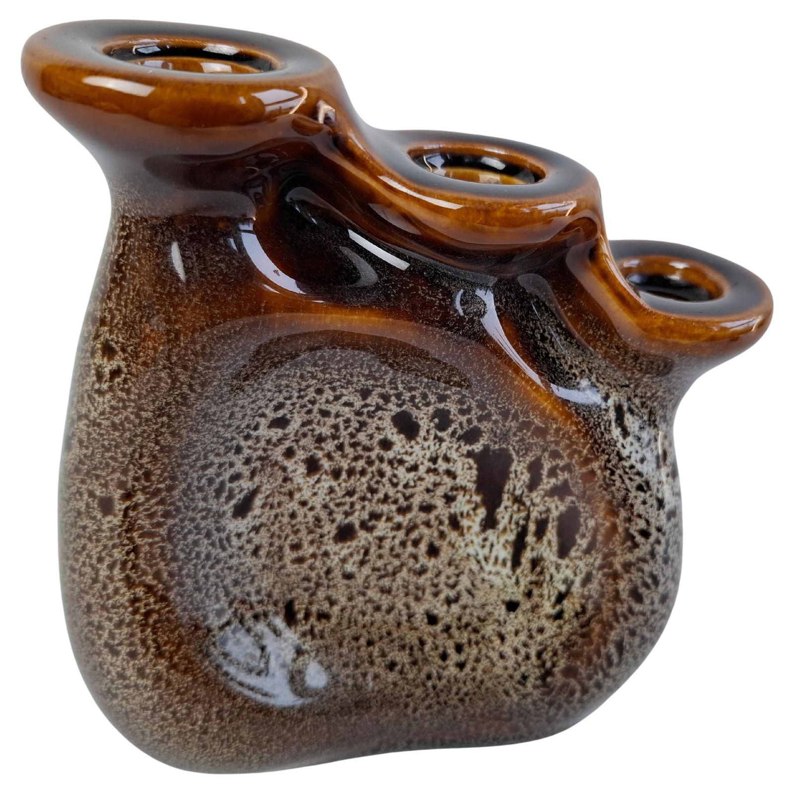 Mid Century Modern Triple Candle Holder By Ditmar Urbach, Czechoslovakia, 1960s