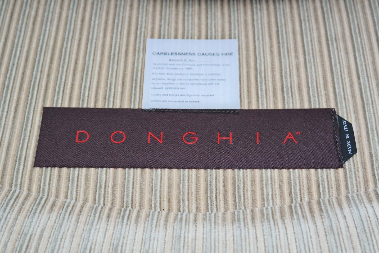 Rare Stunning Donghia Geneva Amrchair & Corner Sofa Leather Fabric Rrp £30k 🚚🚚 photo vintage