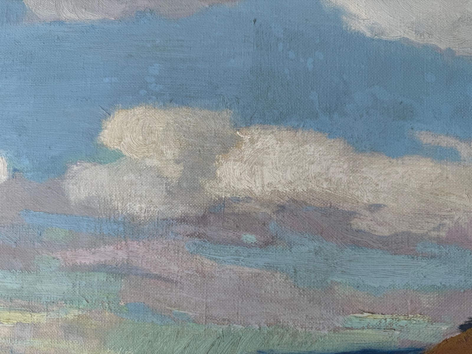 Antonio Sala Herrero – Los Monegros – España – Europa – Paisaje – Pintura Al óleo Sobre Lienzo – Ca. 1970 photo 1350.0