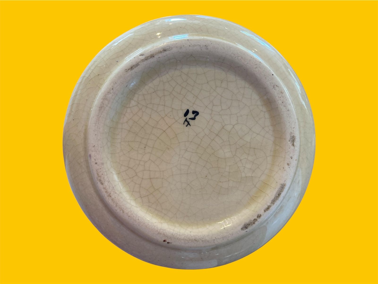 Art Deco Vase: 1930s Wadeheath Hand Painted Geometric Pottery photo 140.0