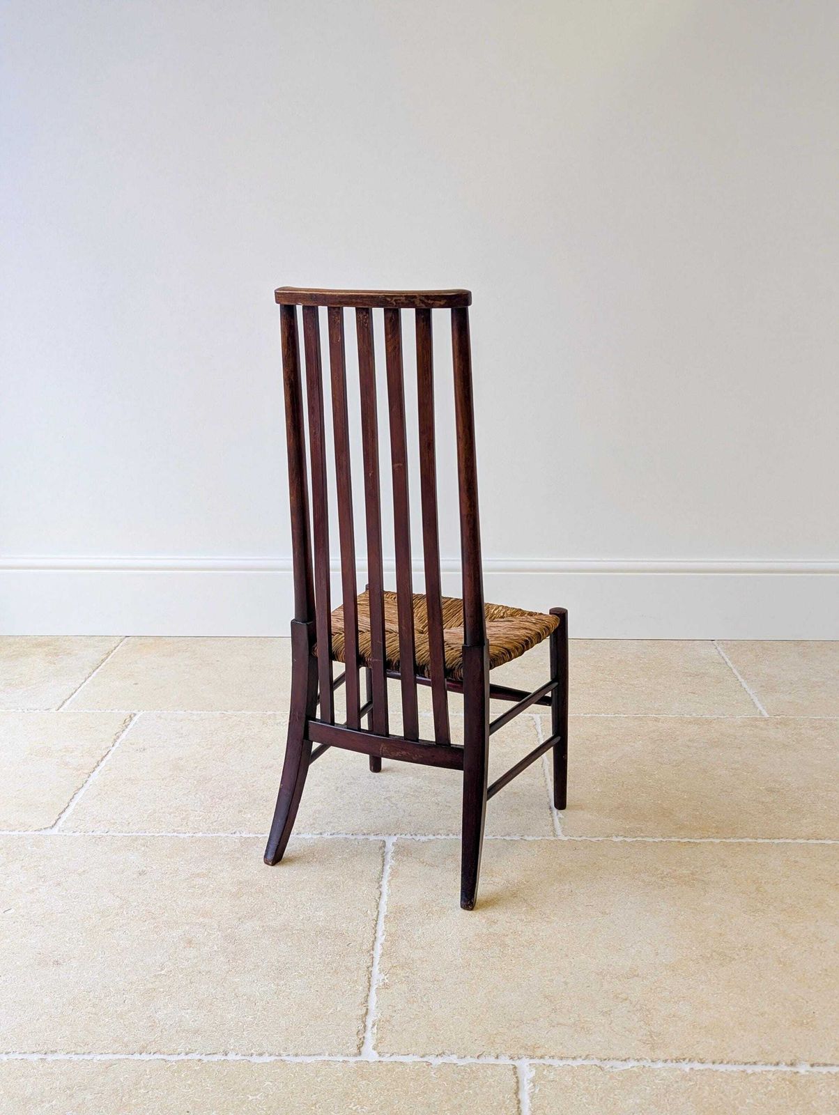 photo buy Antique Arts & Crafts Mahogany Side Chair C.1900
