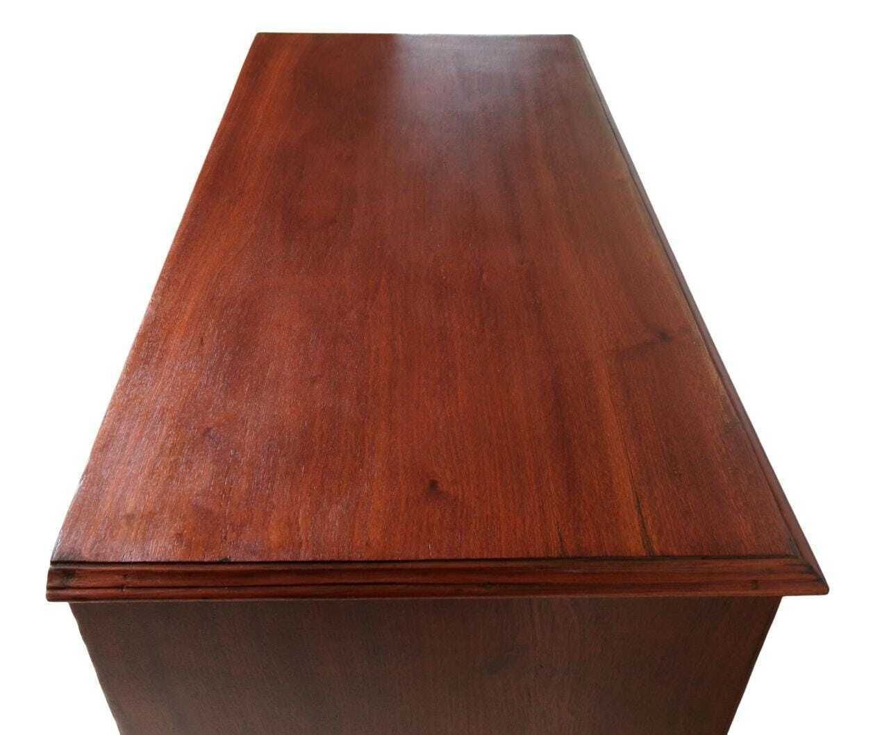 photo for sale C1750 Chest Of Drawers, Georgian Mahogany 2/3 Dresser Chest, Antique Bedroom Furniture
