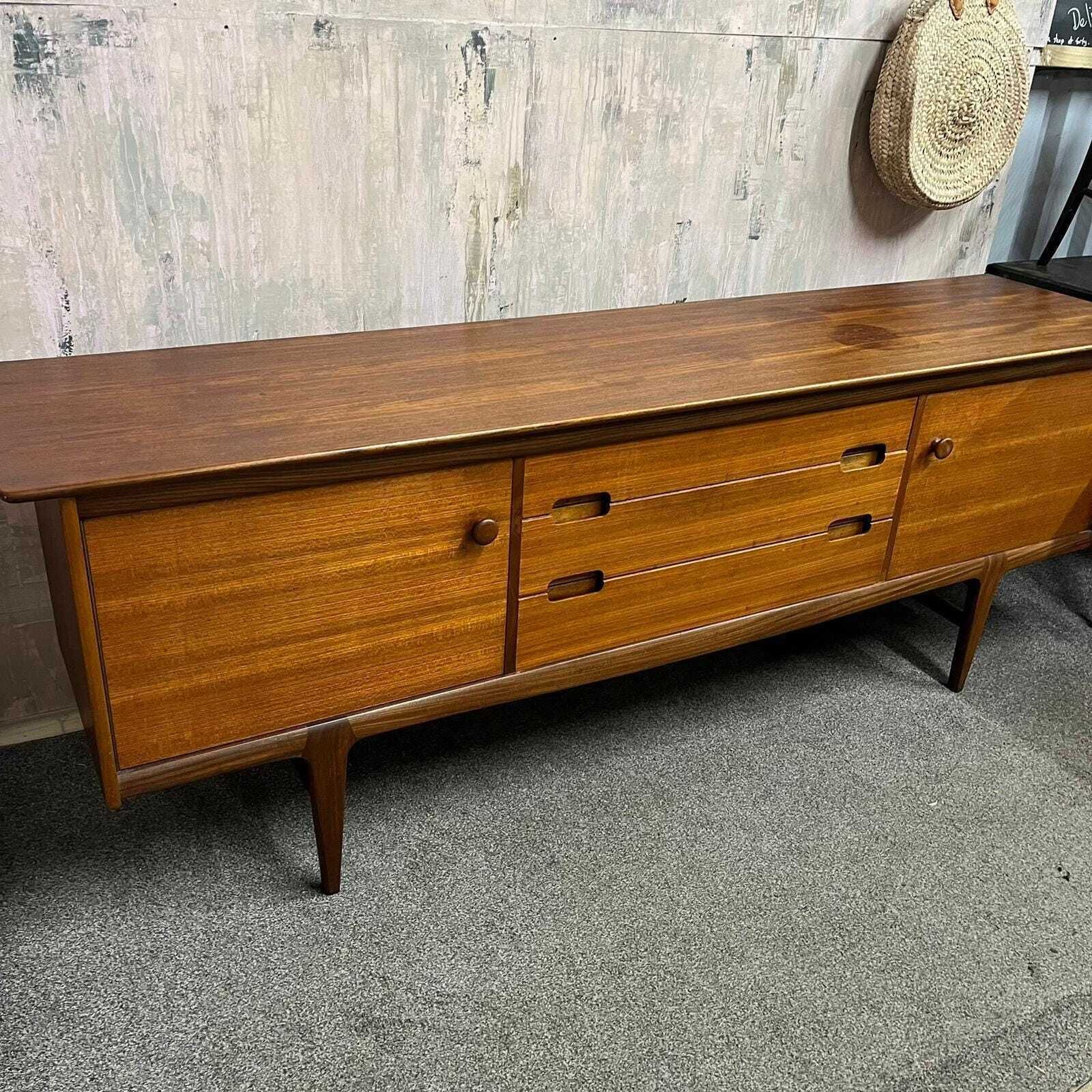 photo furniture Vintage A Younger Afromosia Teak Fonseca Sideboard 1960s Mid Century John Herber