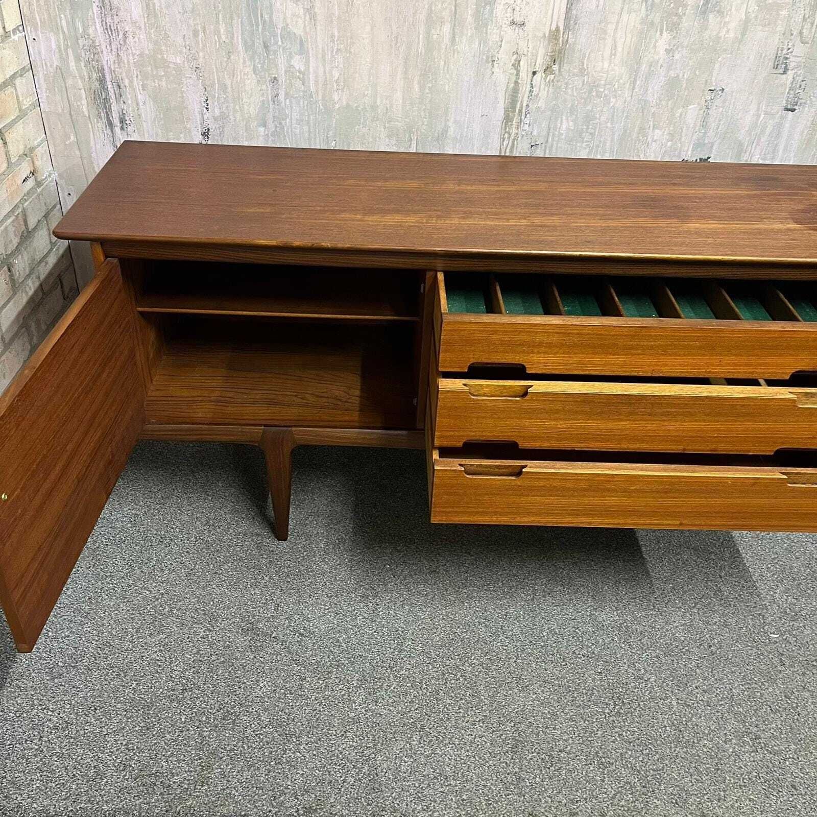 Furniture Vintage A Younger Afromosia Teak Fonseca Sideboard 1960s Mid Century John Herber photo