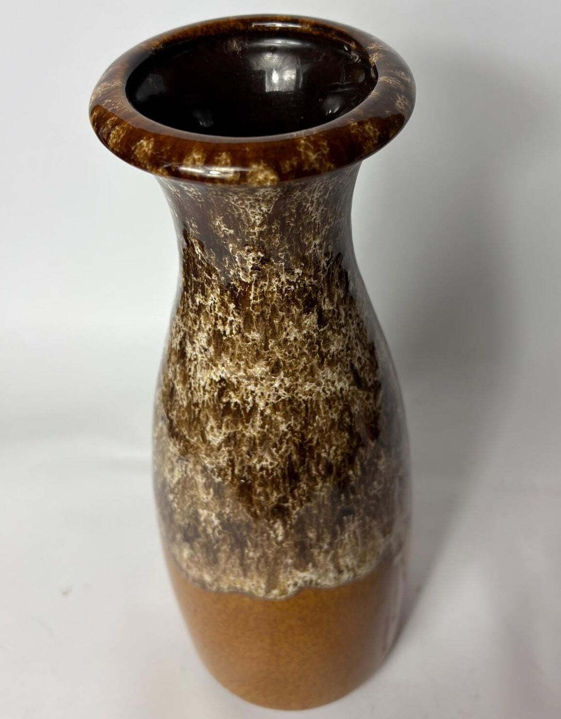 Scheurich Keramik “Fat Lava” Vase 293–30, West Germany, 30cm – Mid Century Modern photo 95.0