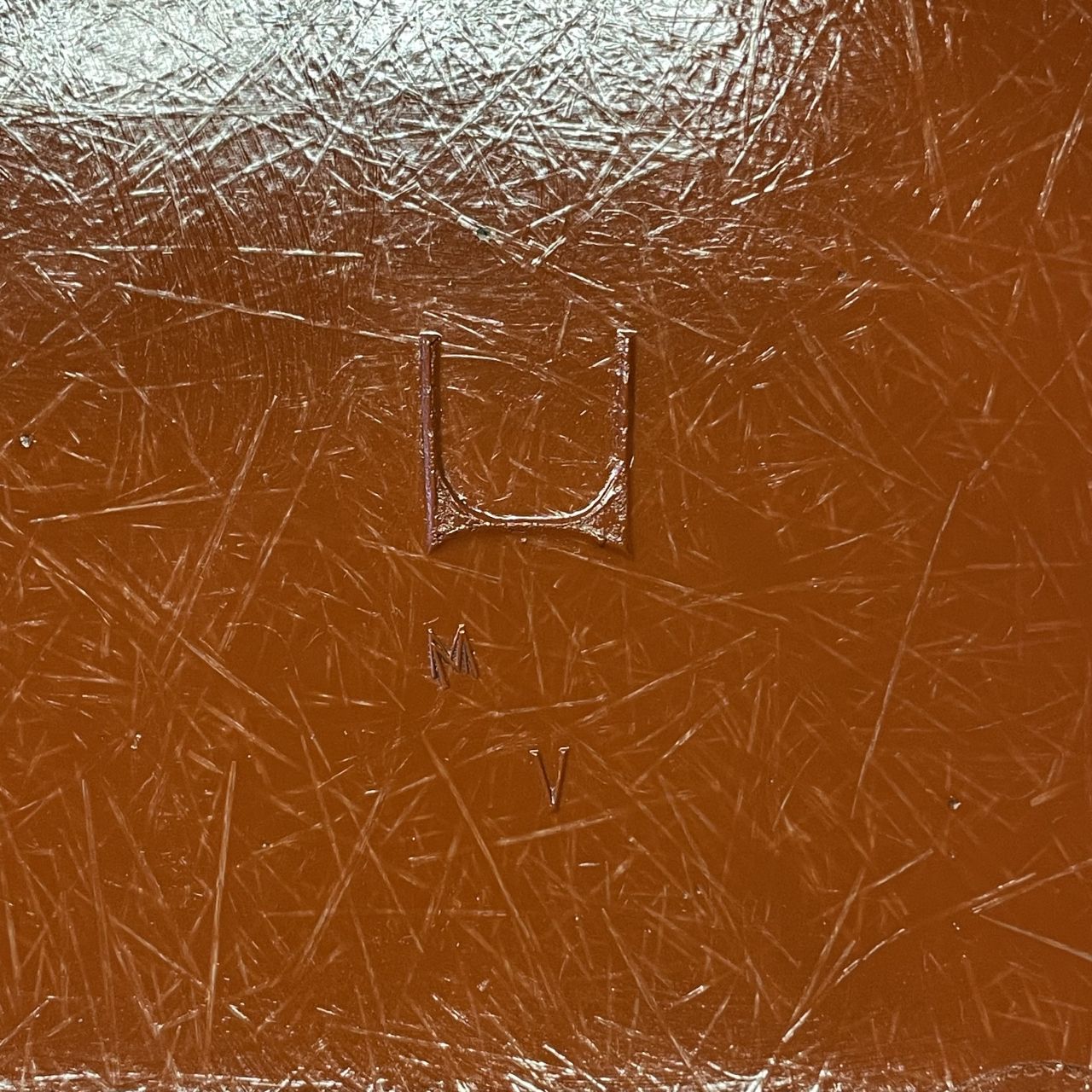 photo for sale Eames Herman Miller Dsr Eiffel Base Side Chair In Terracotta