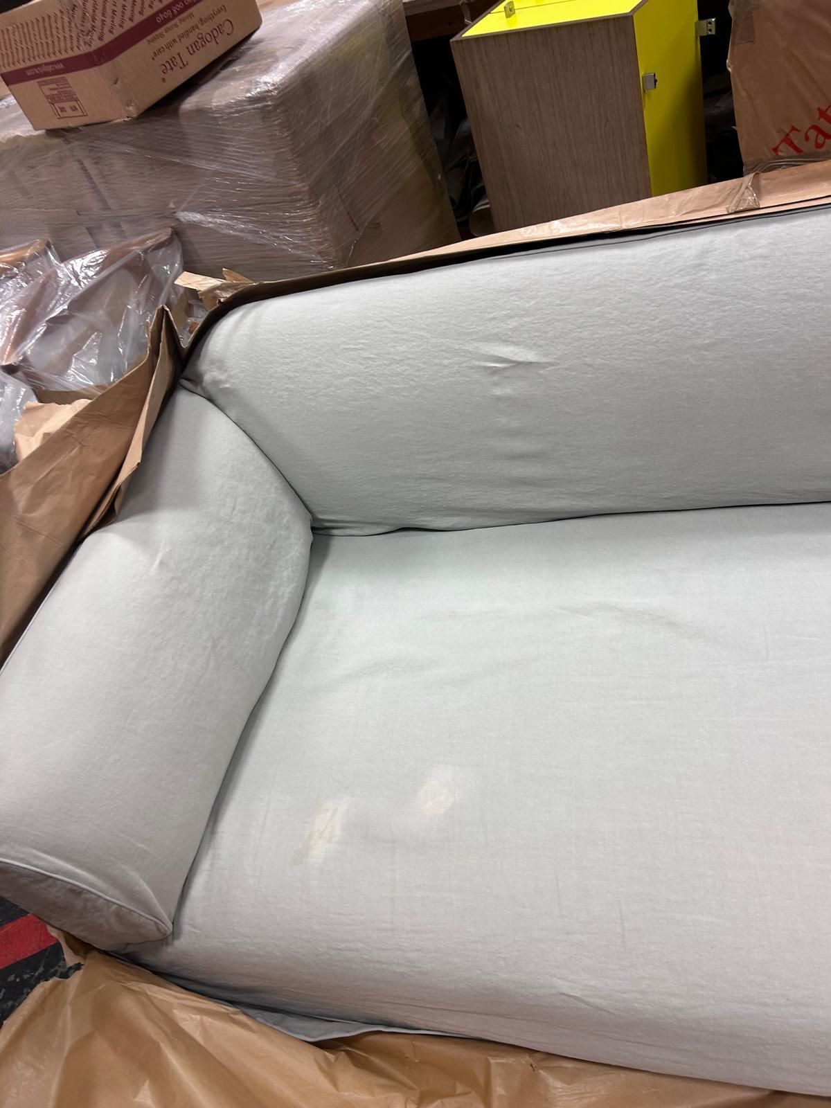 Axel Vervoordt Sofa Marc With Linen Slipcover photo 5000.0