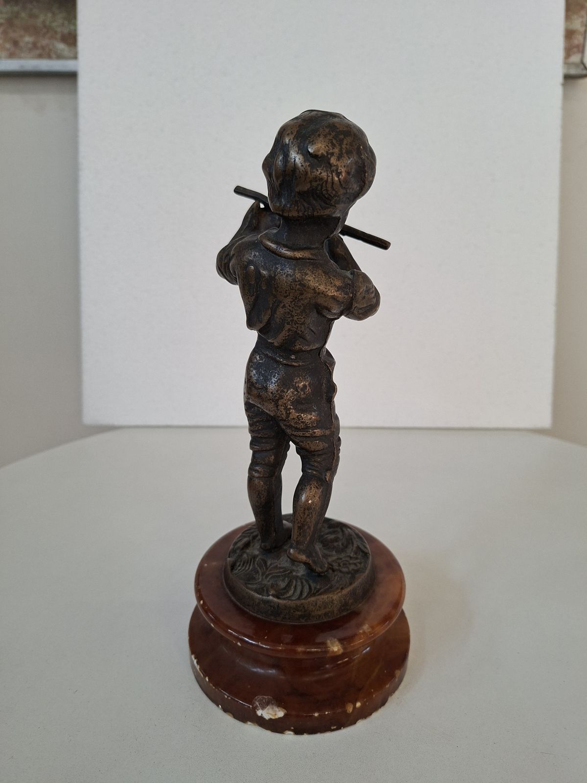 Scultura In Bronzo "Il Giovane Pifferaio" photo 1742.68