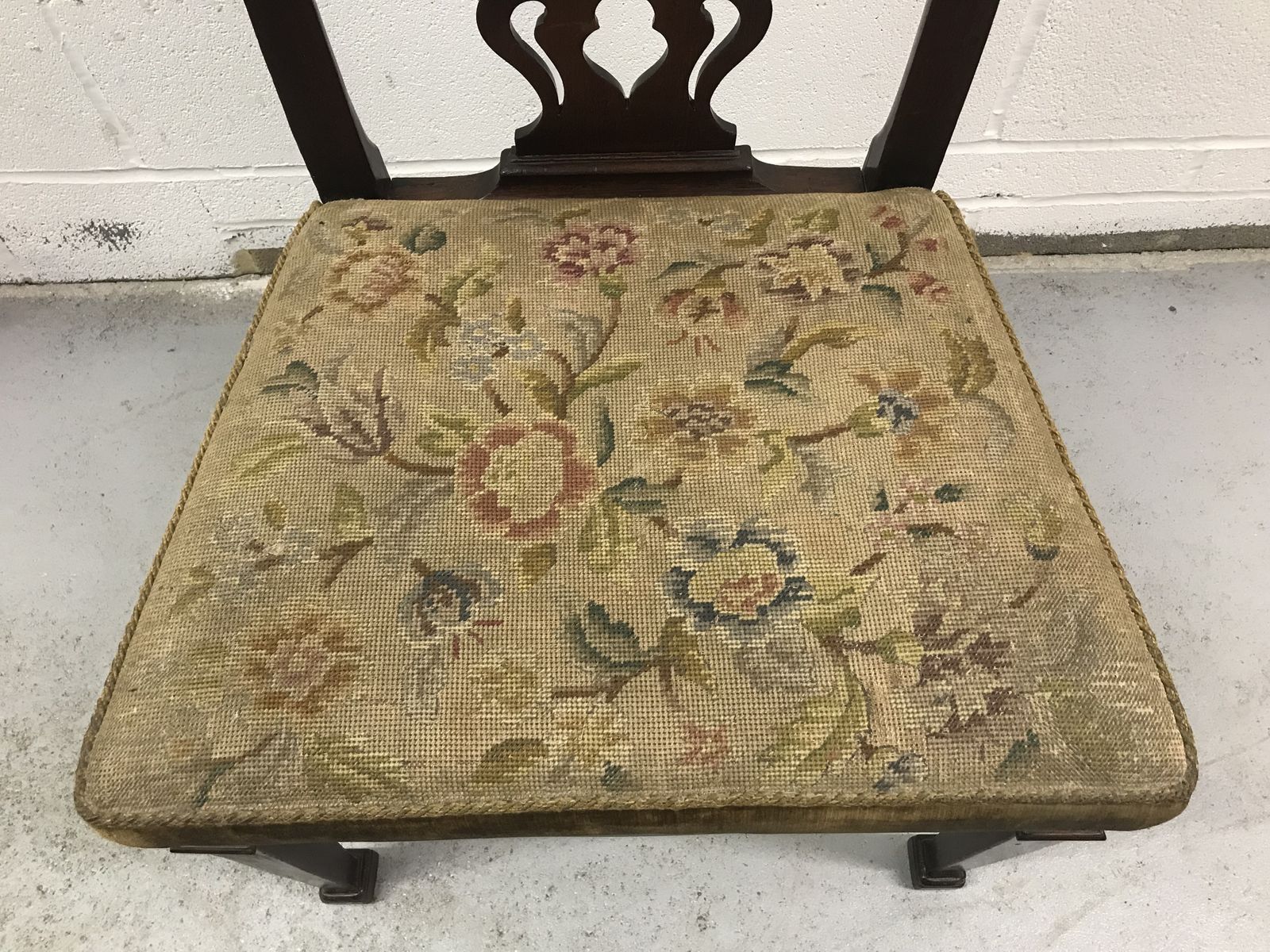 Pair Of Mid 18th Century Mahogany Side Chairs . photo buy