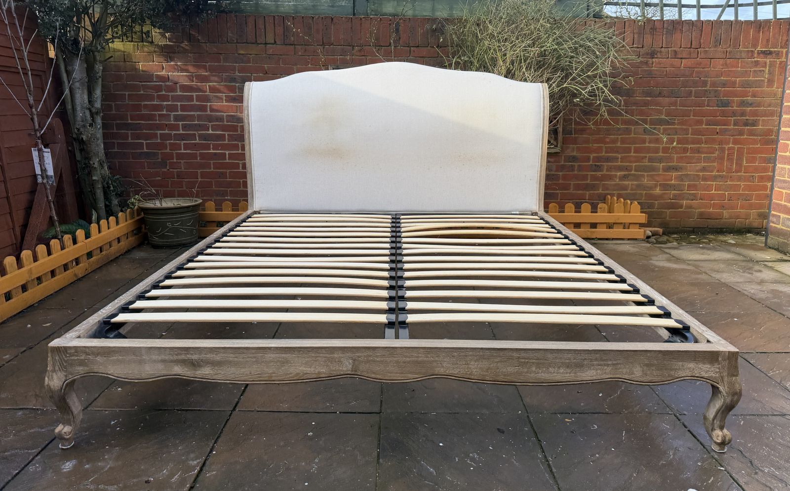 Stunning Loaf Coco French Upholstered 6ft Super King Size Bed Frame   Rrp £1,495 photo furniture
