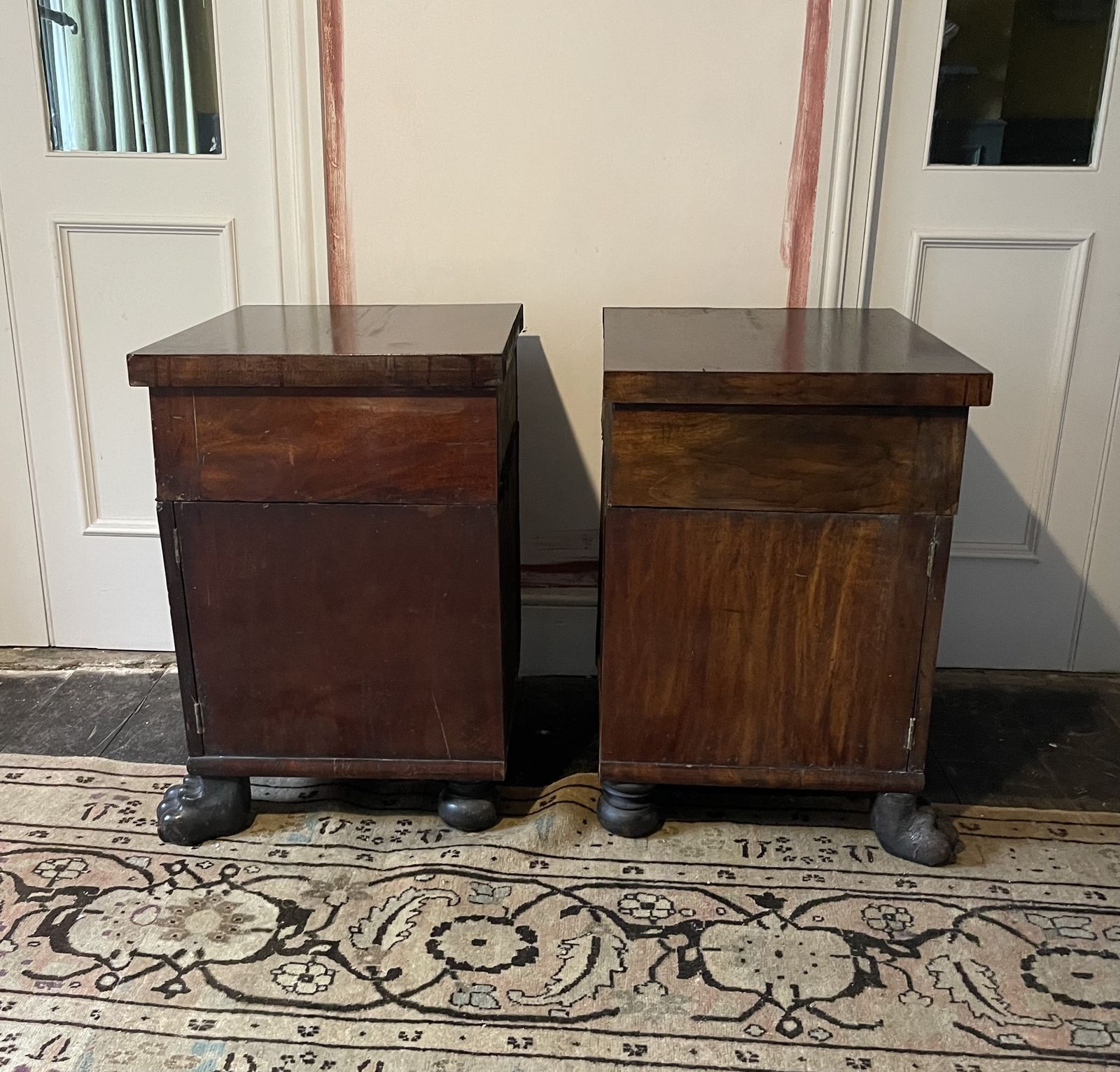 A Pair Of 19th Century Bedside Cabinets photo 1800.0