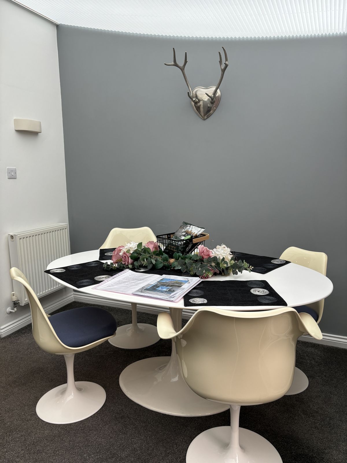 Rudi Bonzanini Tulip Dining Chairs & Dining Table