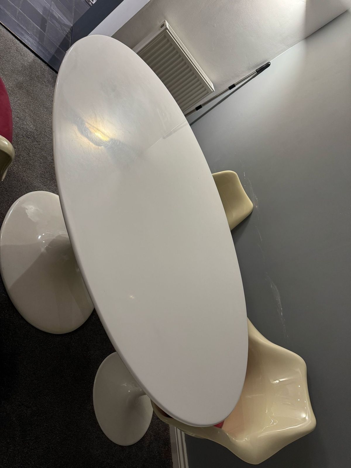 Rudi Bonzanini Tulip Dining Chairs & Dining Table photo buy