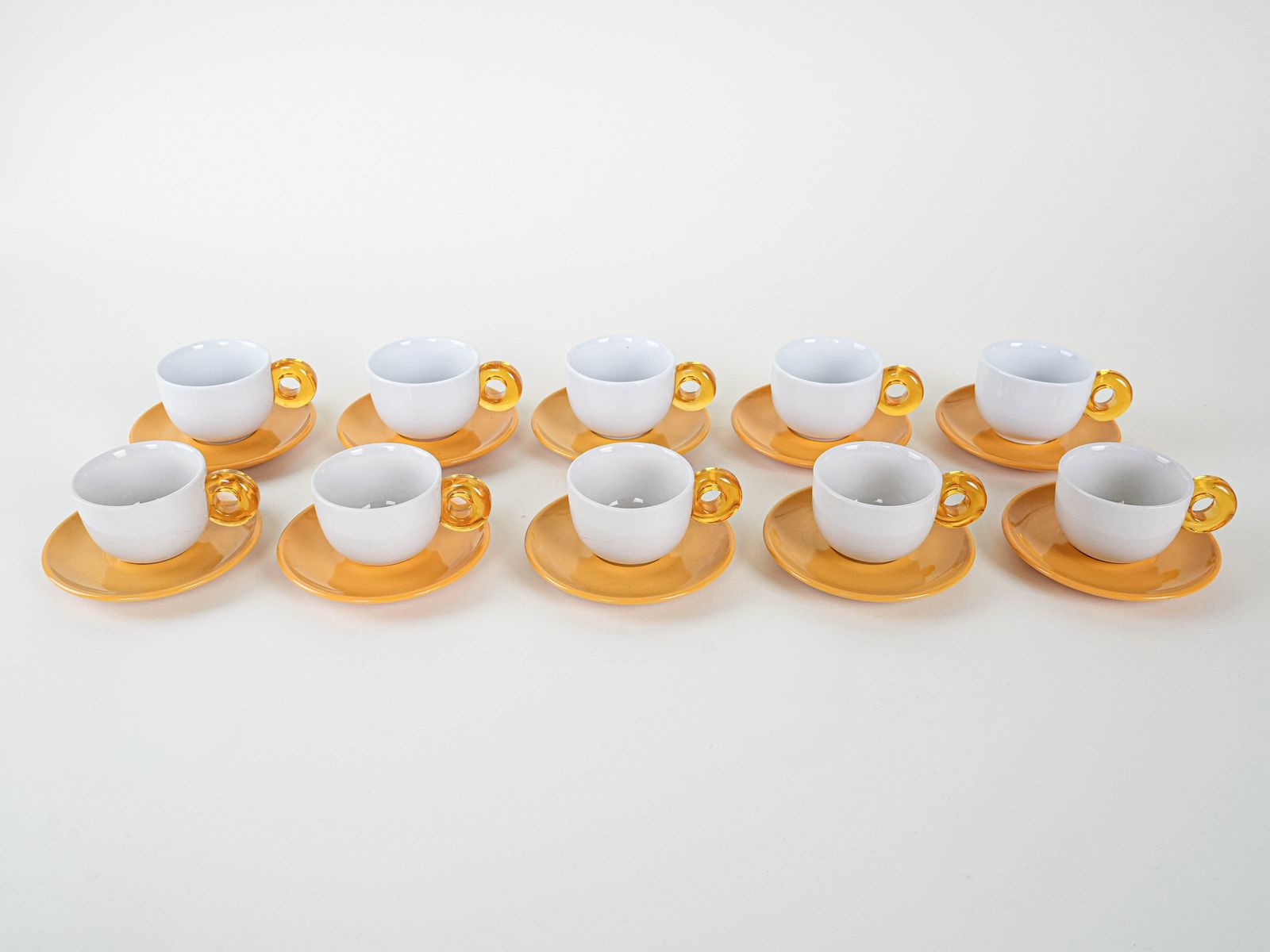 Set Of Porcelain Cups, Italian Design, 1970s, Production: Italy photo 309.0